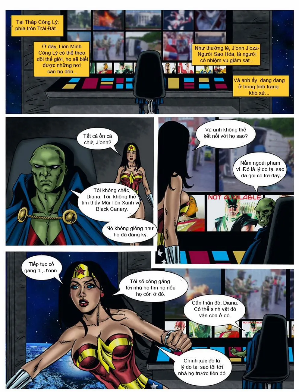 HentaiVN.net - Ảnh 12 - In The Clutches Of The Predator (Wonder Woman) -Full Color - Chap 3
