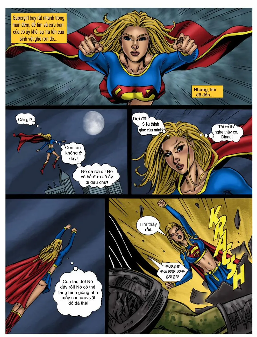 HentaiVN.net - Ảnh 22 - In The Clutches Of The Predator (Wonder Woman) -Full Color - Chap 3
