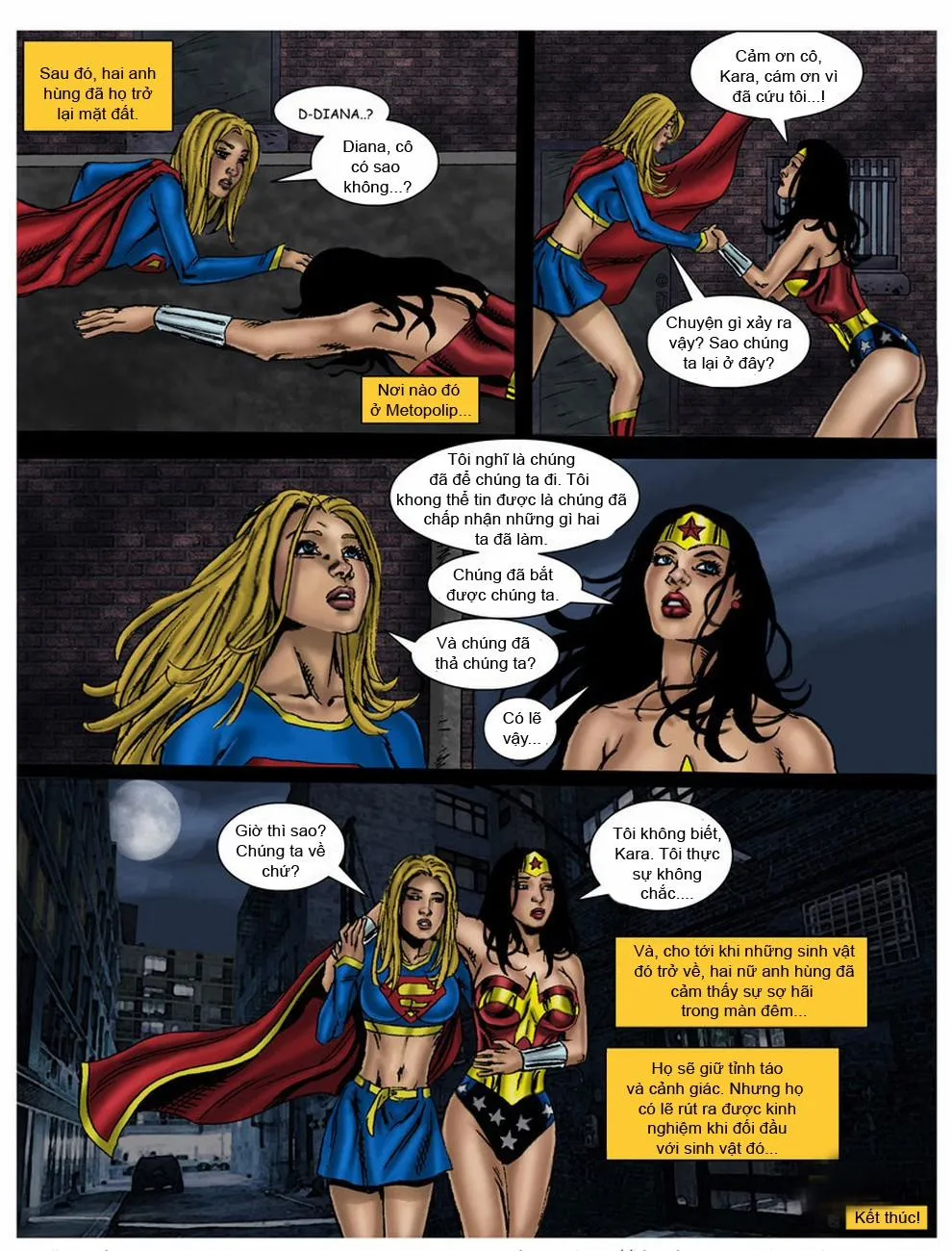 HentaiVN.net - Ảnh 25 - In The Clutches Of The Predator (Wonder Woman) -Full Color - Chap 3
