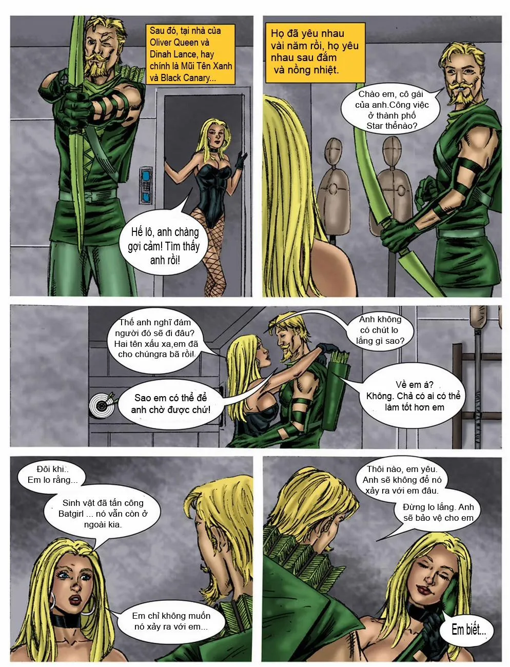 HentaiVN.net - Ảnh 5 - In The Clutches Of The Predator (Wonder Woman) -Full Color - Chap 3