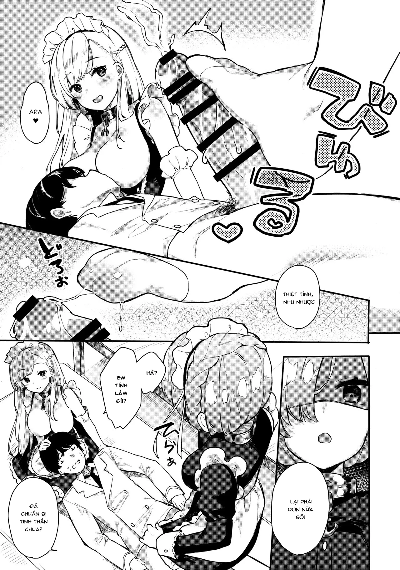 HentaiVN.net - Ảnh 11 - Gohoushi no Itashikata (Azur Lane) [Phục Vụ Đúng Cách (Không Che)] - Chap 1
