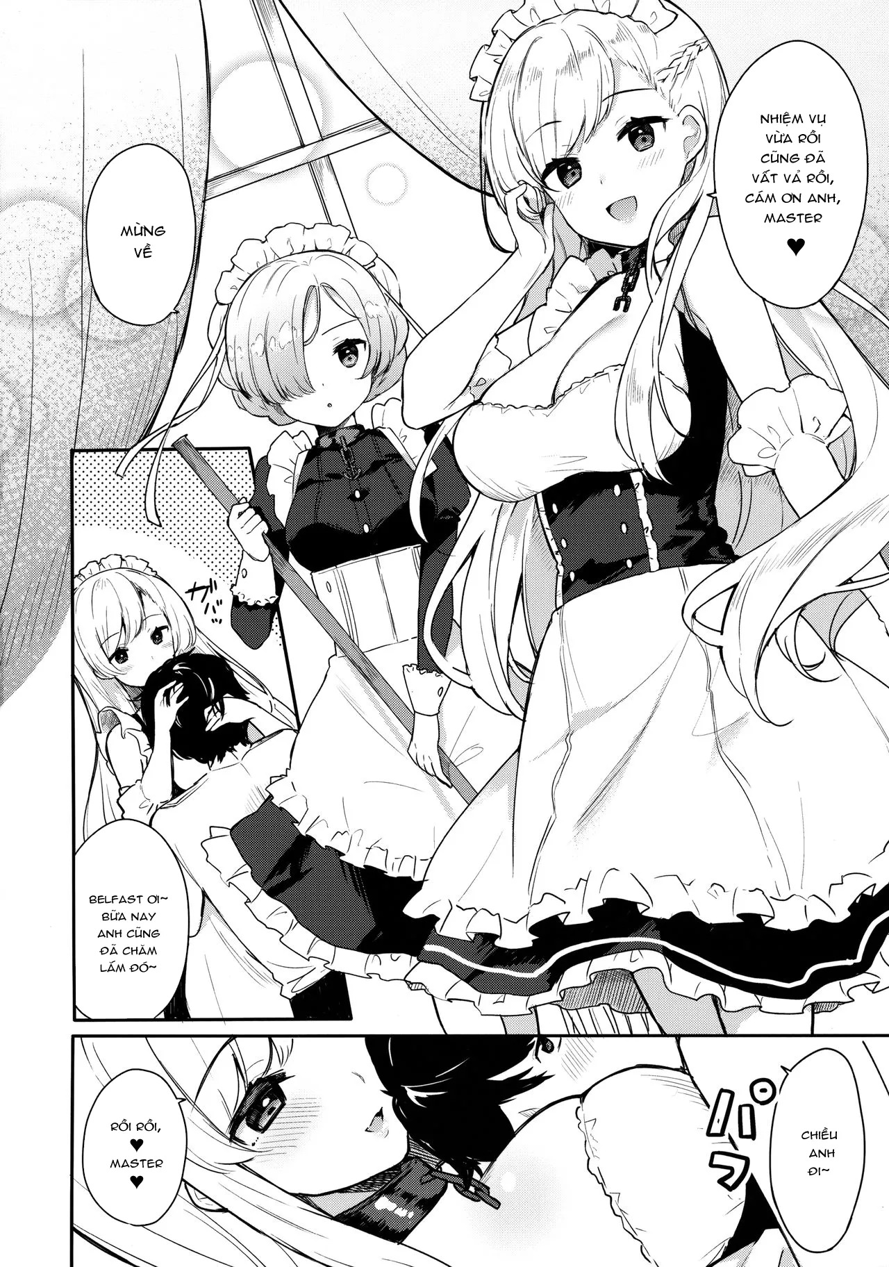 HentaiVN.net - Ảnh 5 - Gohoushi no Itashikata (Azur Lane) [Phục Vụ Đúng Cách (Không Che)] - Chap 1