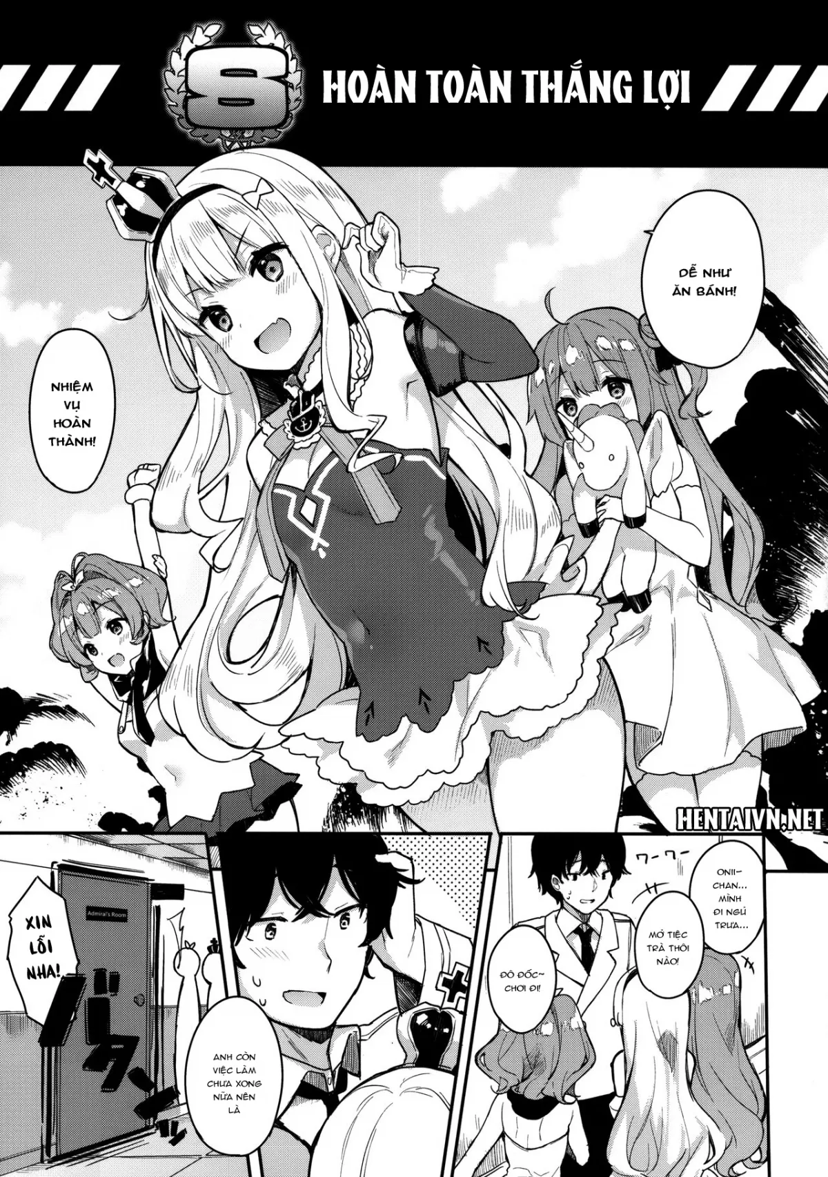 HentaiVN.net - Ảnh 4 - Gohoushi no Itashikata (Azur Lane) [Phục Vụ Đúng Cách (Không Che)] - Chap 2