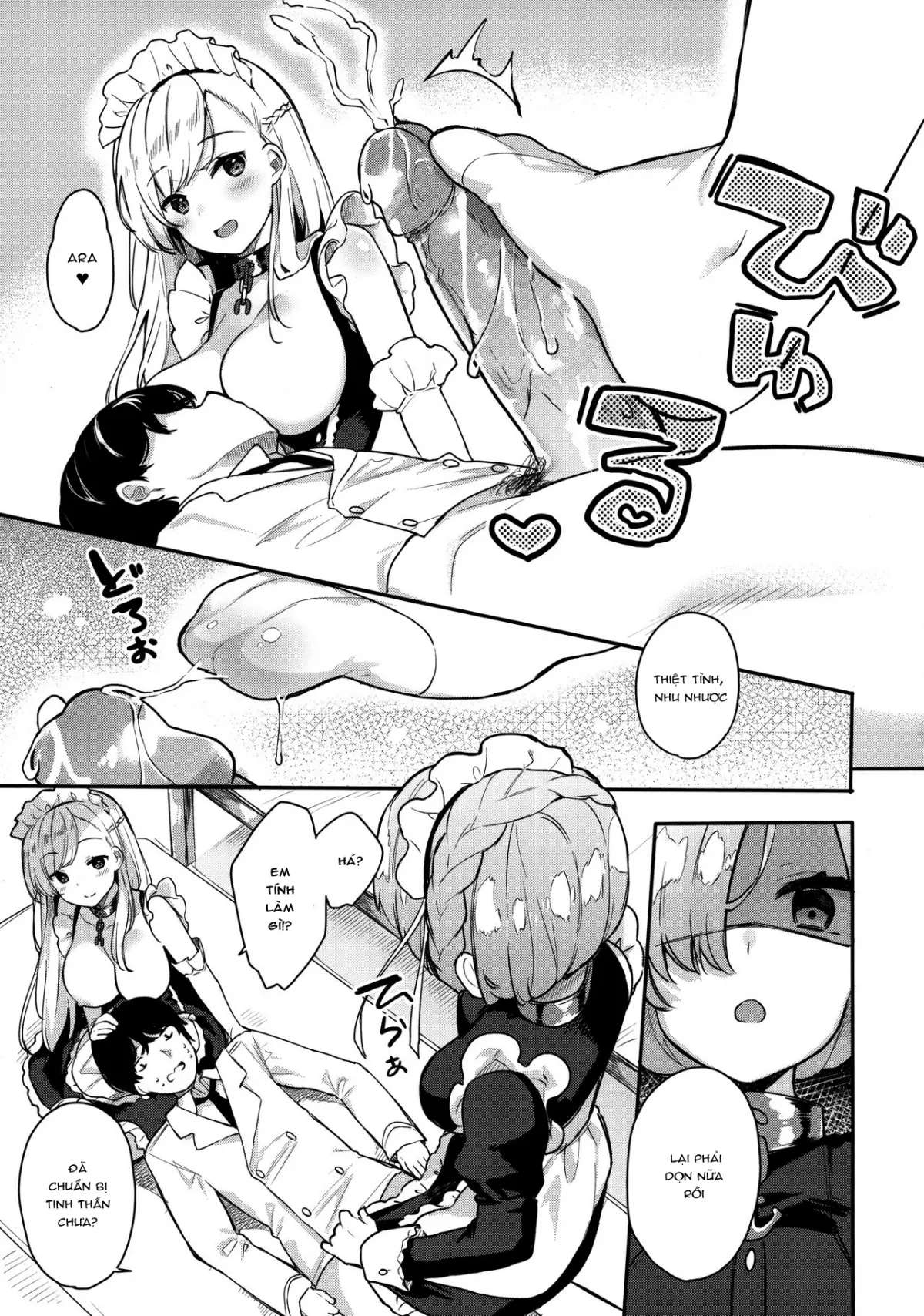 HentaiVN.net - Ảnh 9 - Gohoushi no Itashikata (Azur Lane) [Phục Vụ Đúng Cách (Không Che)] - Chap 2