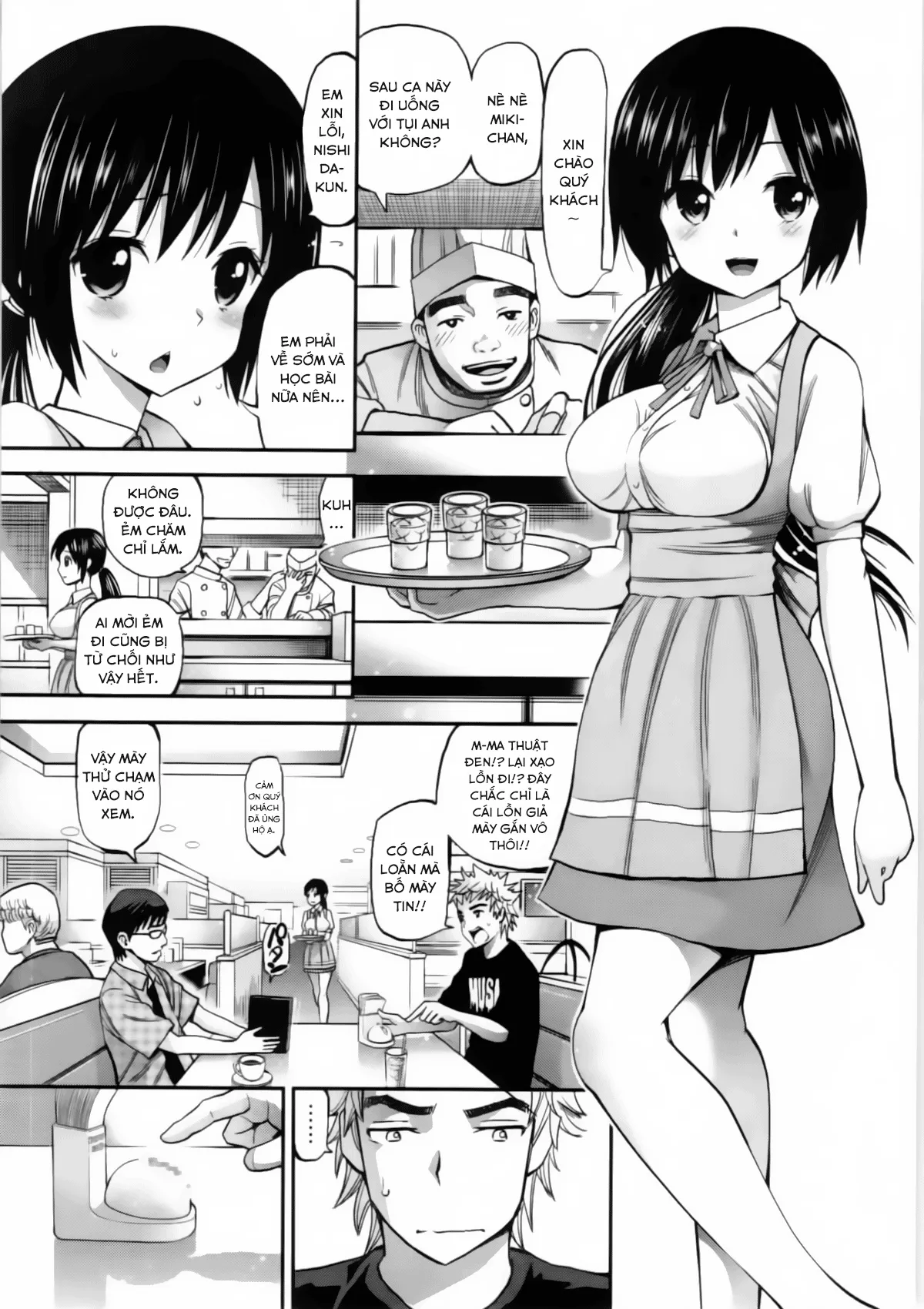 HentaiVN.net - Ảnh 9 - Có phép thuật để làm gì? [Tadashii Majutsu no Asobikata, The right way of playing of magic; Tadashii Majutsu No Asobikata - The Right Way Of Playing Of Magic.] - Chap 1