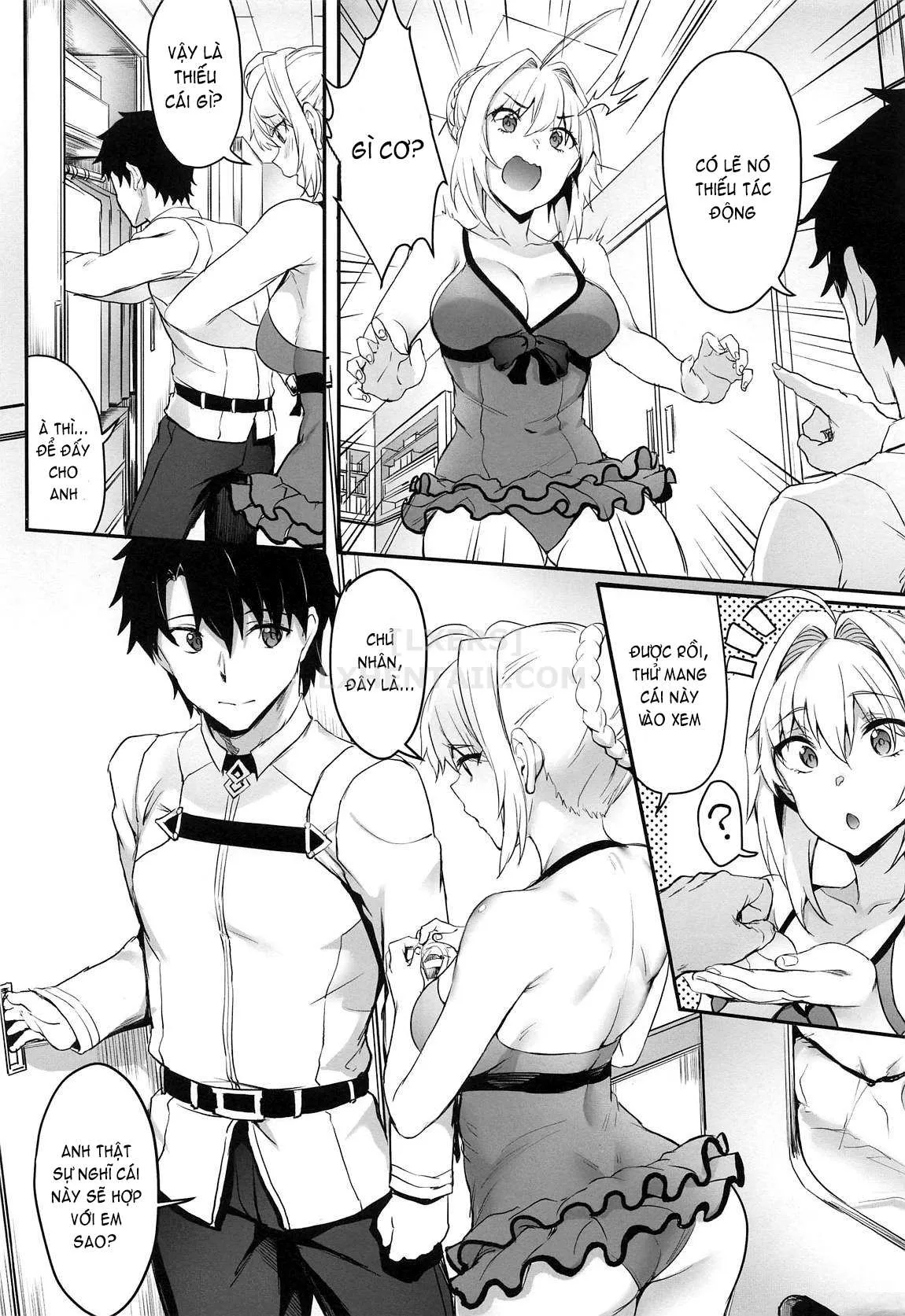 HentaiVN.net - Ảnh 4 - Koutei No Atarashii Mizugi [The Emperor’s New Swimsuit] - Chap 1