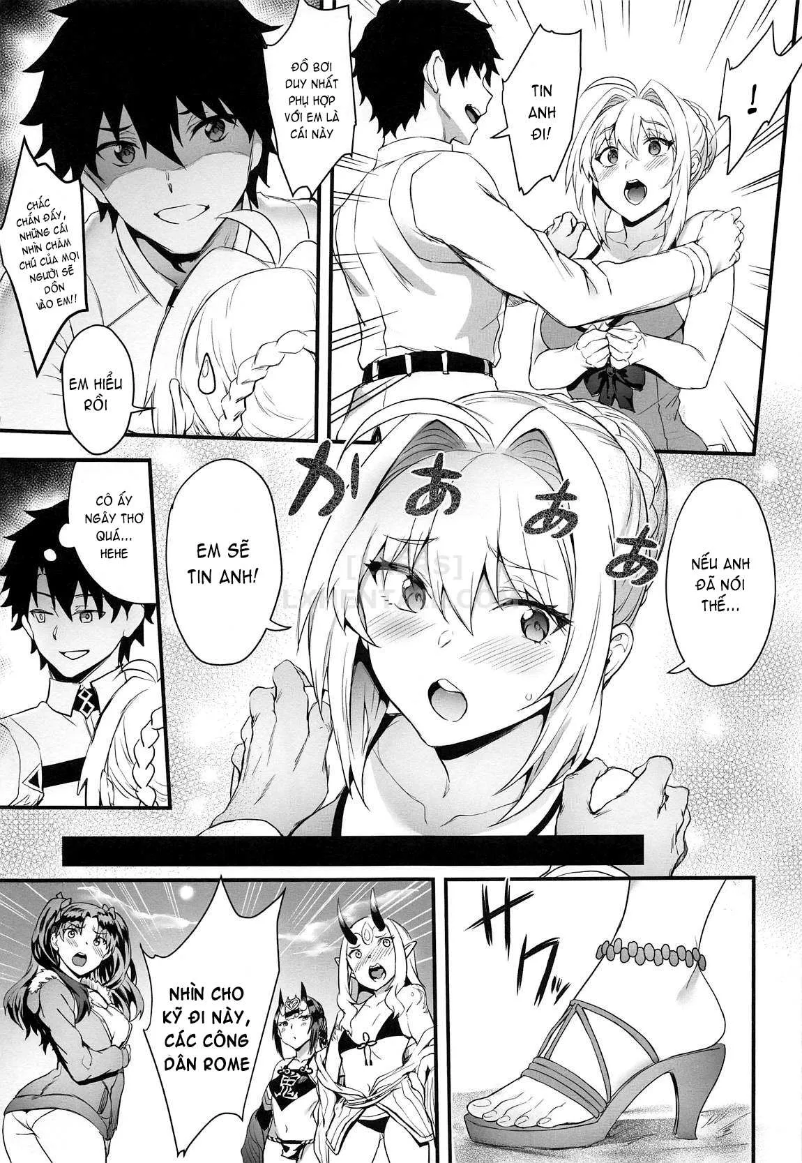 HentaiVN.net - Ảnh 5 - Koutei No Atarashii Mizugi [The Emperor’s New Swimsuit] - Chap 1
