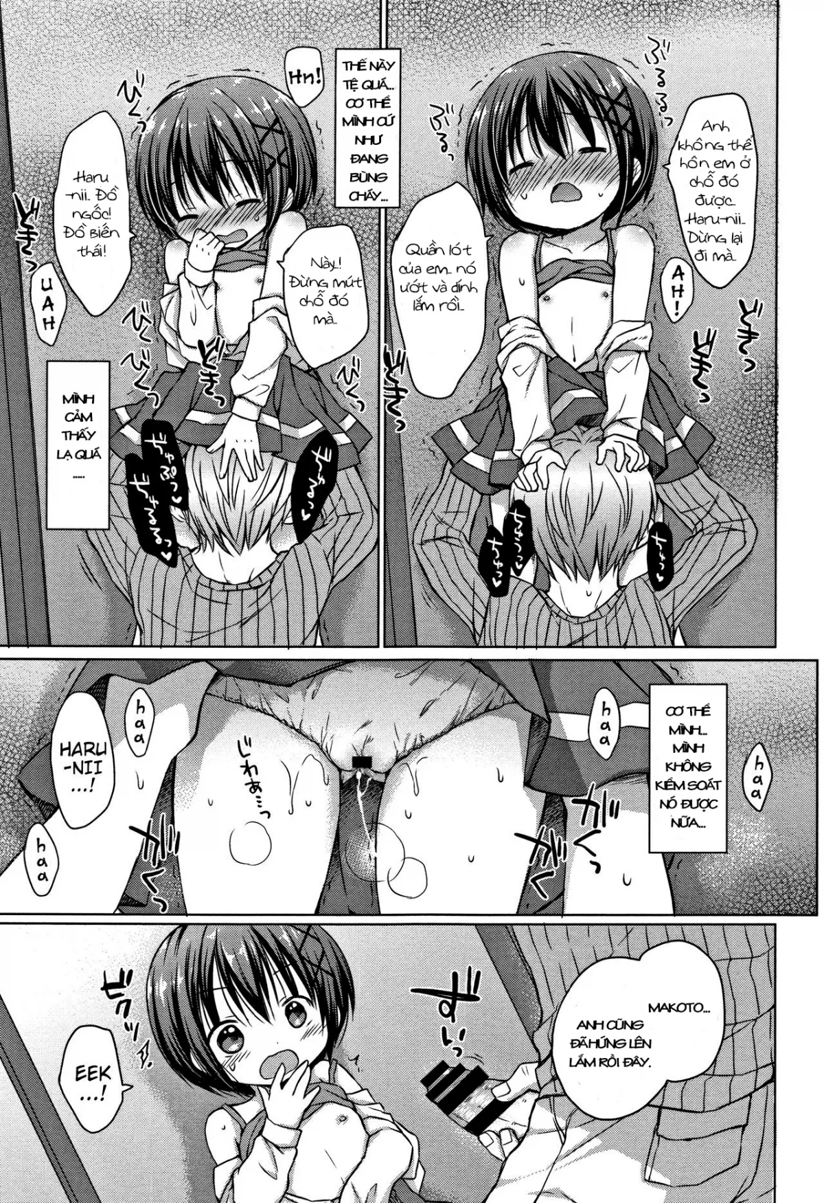 HentaiVN.net - Ảnh 10 - Hãy coi em như một người con gái đi [Onnanoko na Boku o Mite ; Look at Me as a Girl] - Chap 1