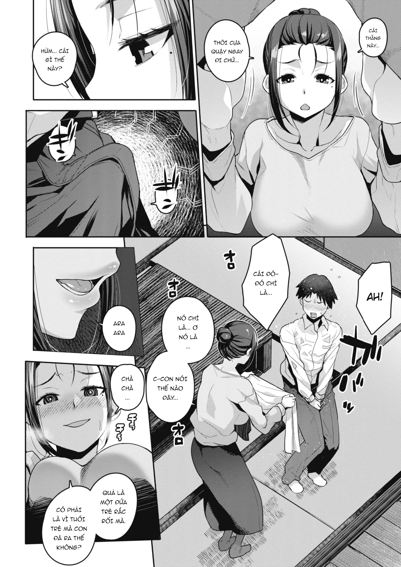 HentaiVN.net - Ảnh 10 - Yuujin no Okaa-san to... - Chap 1