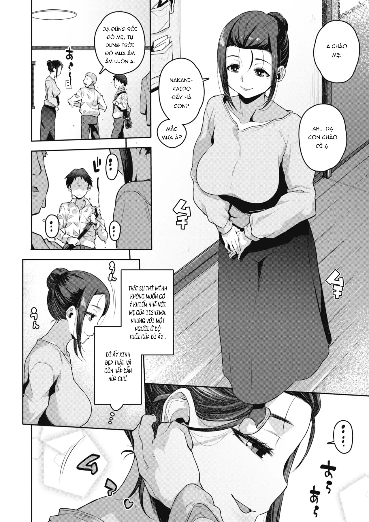 HentaiVN.net - Ảnh 6 - Yuujin no Okaa-san to... - Chap 1