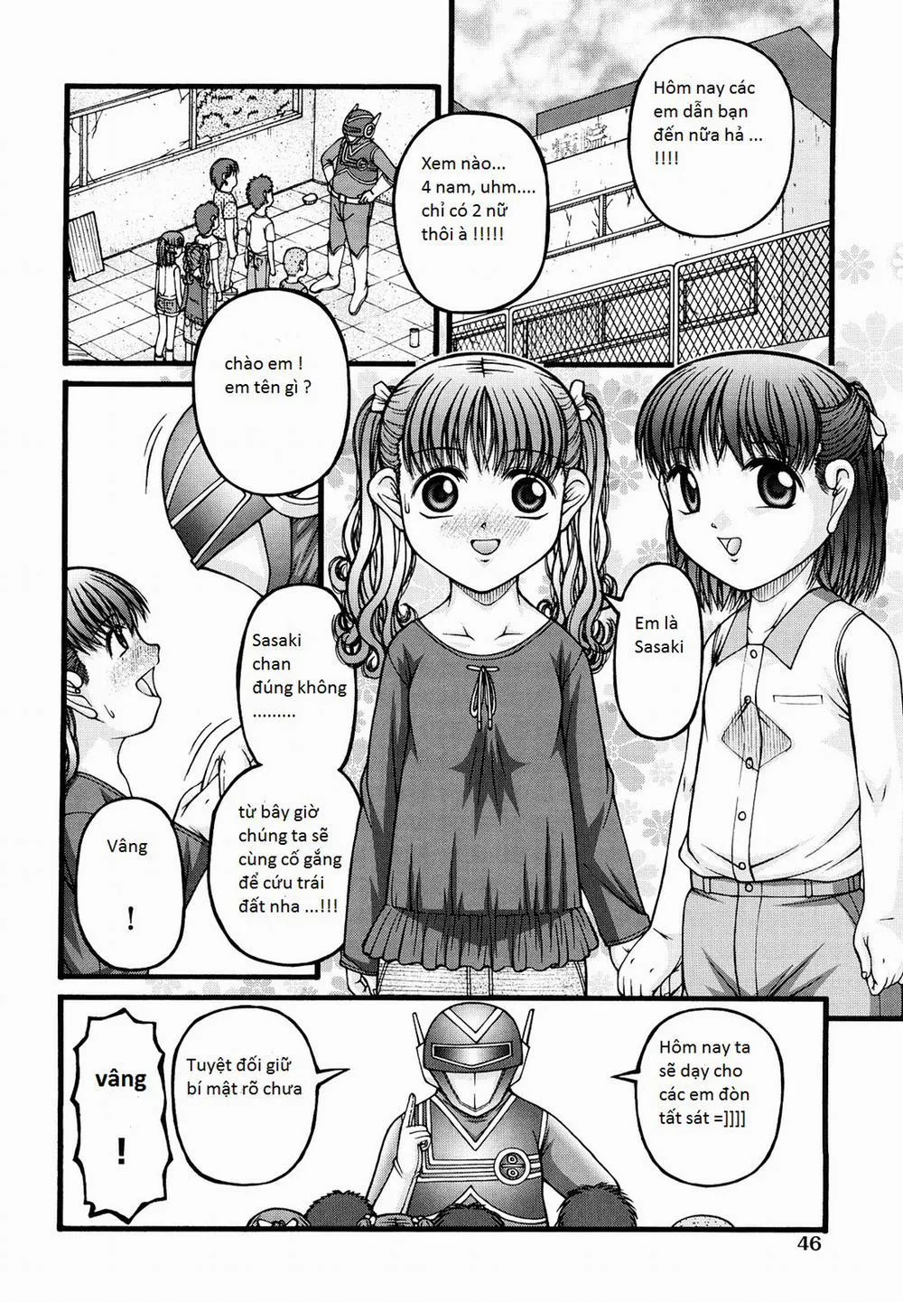 HentaiVN.net - Ảnh 10 - [Loli] Siêu nhân không gian - Chap 1