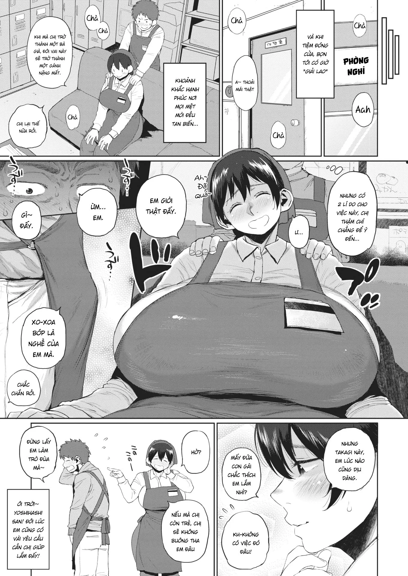 HentaiVN.net - Ảnh 5 - Em nhờ chị một việc nhé? [Onegai Shite mo Ii? ; Can I Make A Request? ; お願いしてもいい?] - Chap 1