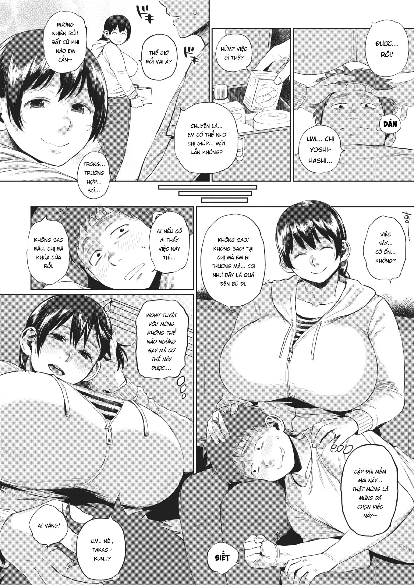 HentaiVN.net - Ảnh 8 - Em nhờ chị một việc nhé? [Onegai Shite mo Ii? ; Can I Make A Request? ; お願いしてもいい?] - Chap 1