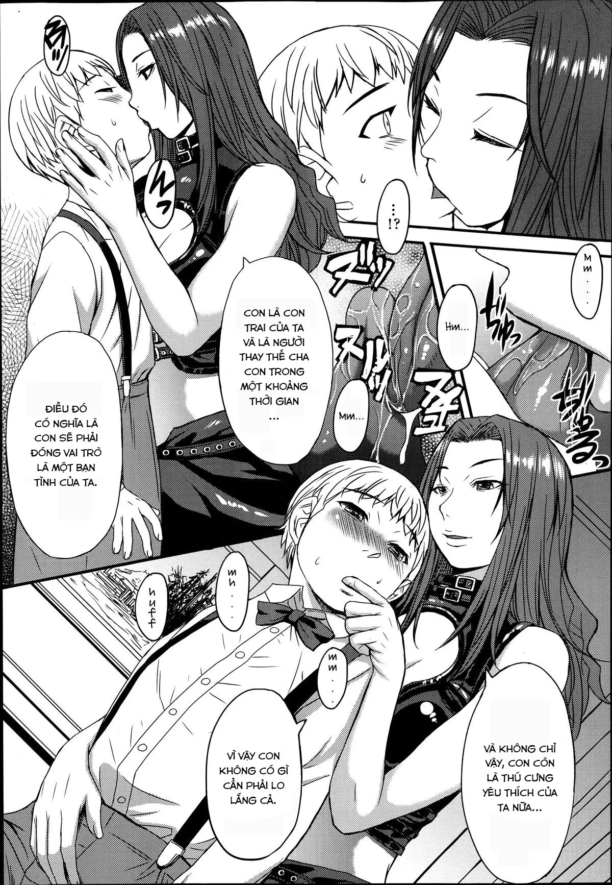 HentaiVN.net - Ảnh 6 - Haha to ko no Jikan [Mother and Son Time, 母と子の時間] - Chap 1
