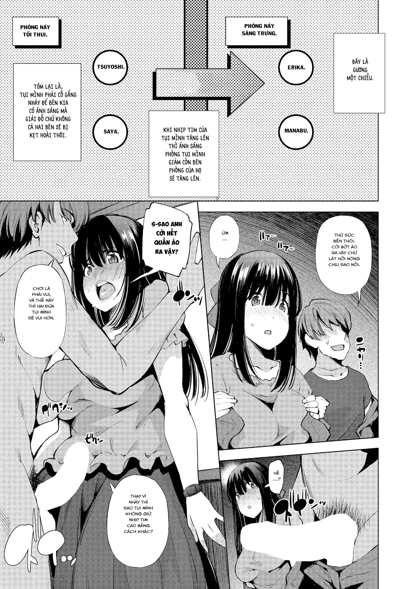 HentaiVN.net - Ảnh 6 - Escape Game Cắm Sừng! [NTR Escape Room] - Chap 1