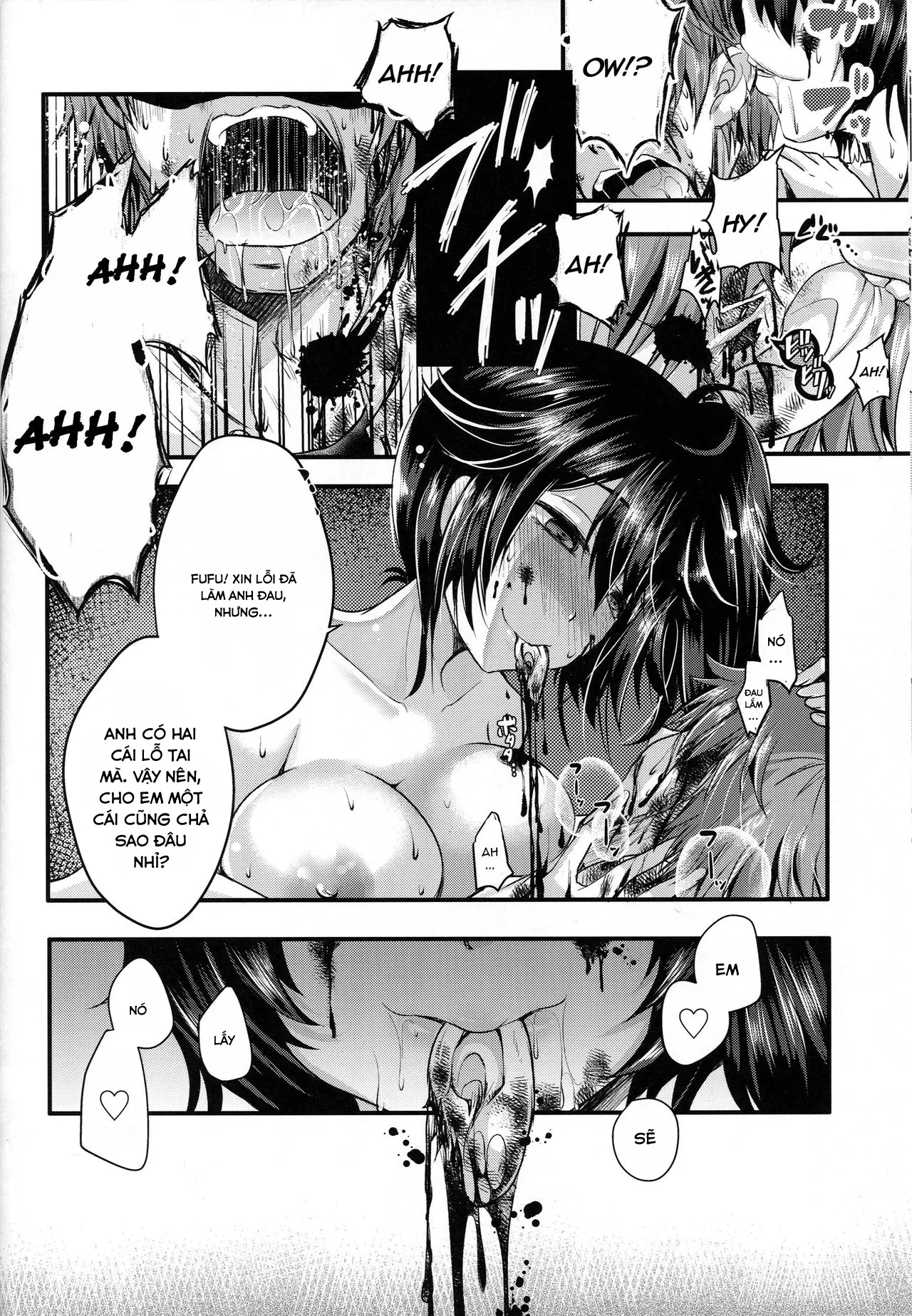 HentaiVN.net - Ảnh 19 - Ketsuniku no Yuugou (Kantai Collection -KanColle-) - Chap 1