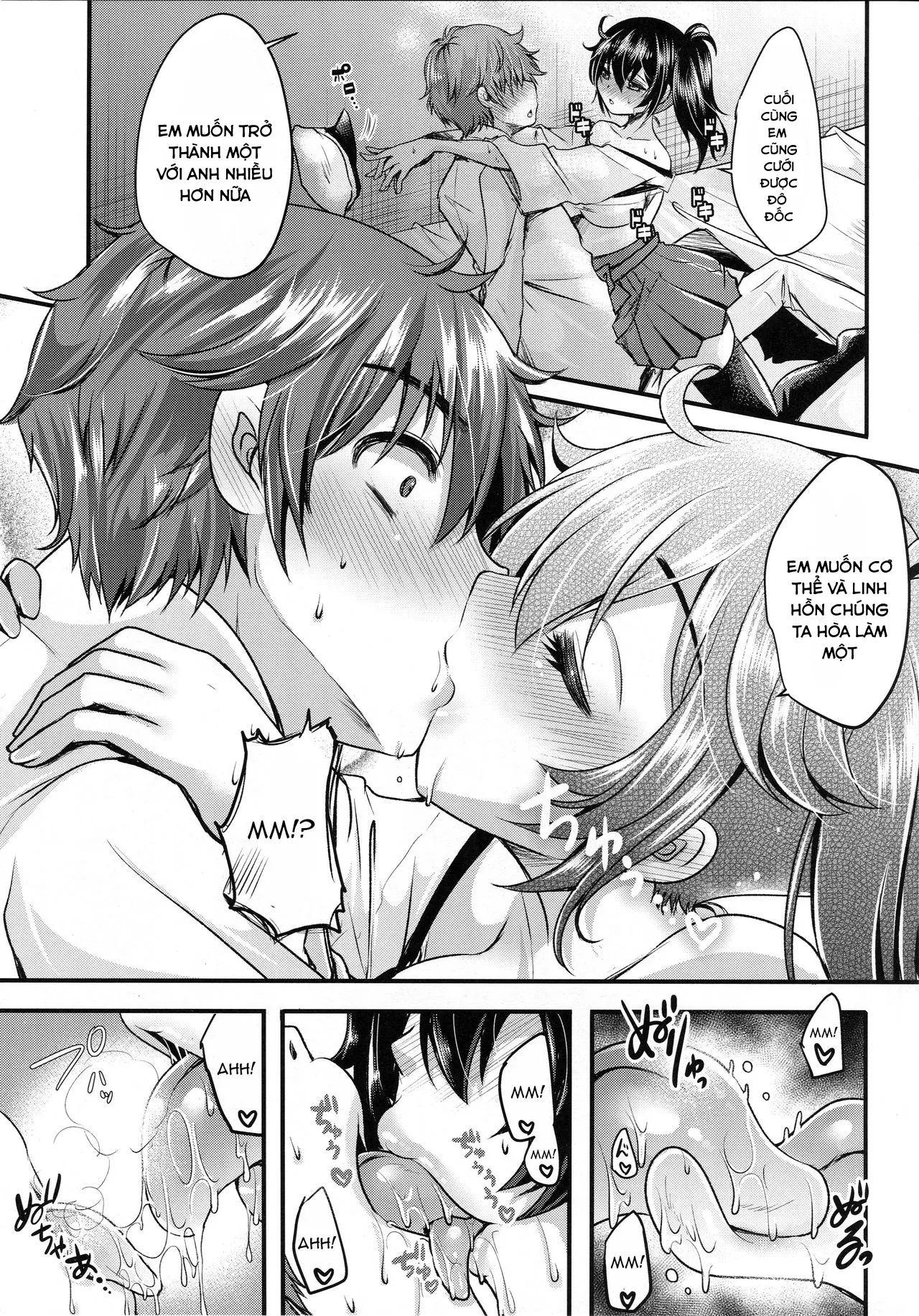 HentaiVN.net - Ảnh 8 - Ketsuniku no Yuugou (Kantai Collection -KanColle-) - Chap 1