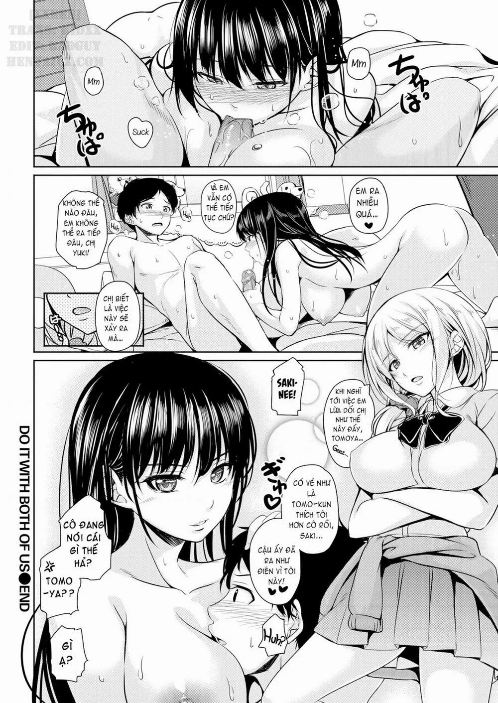HentaiVN.net - Ảnh 21 - Do It With Both of Us - Chap 1