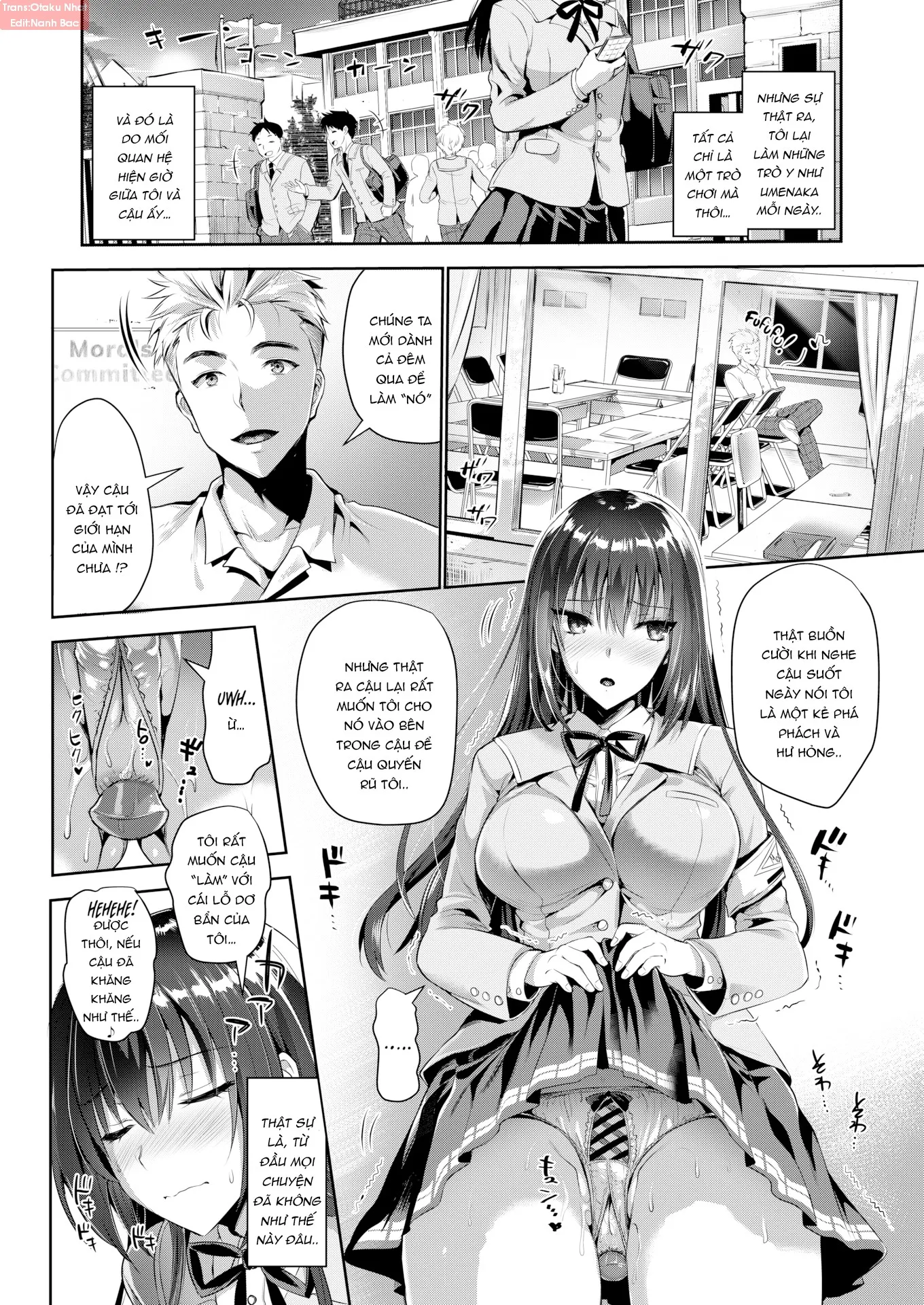 HentaiVN.net - Ảnh 6 - Morals Comittee Member Iori - Chap 1