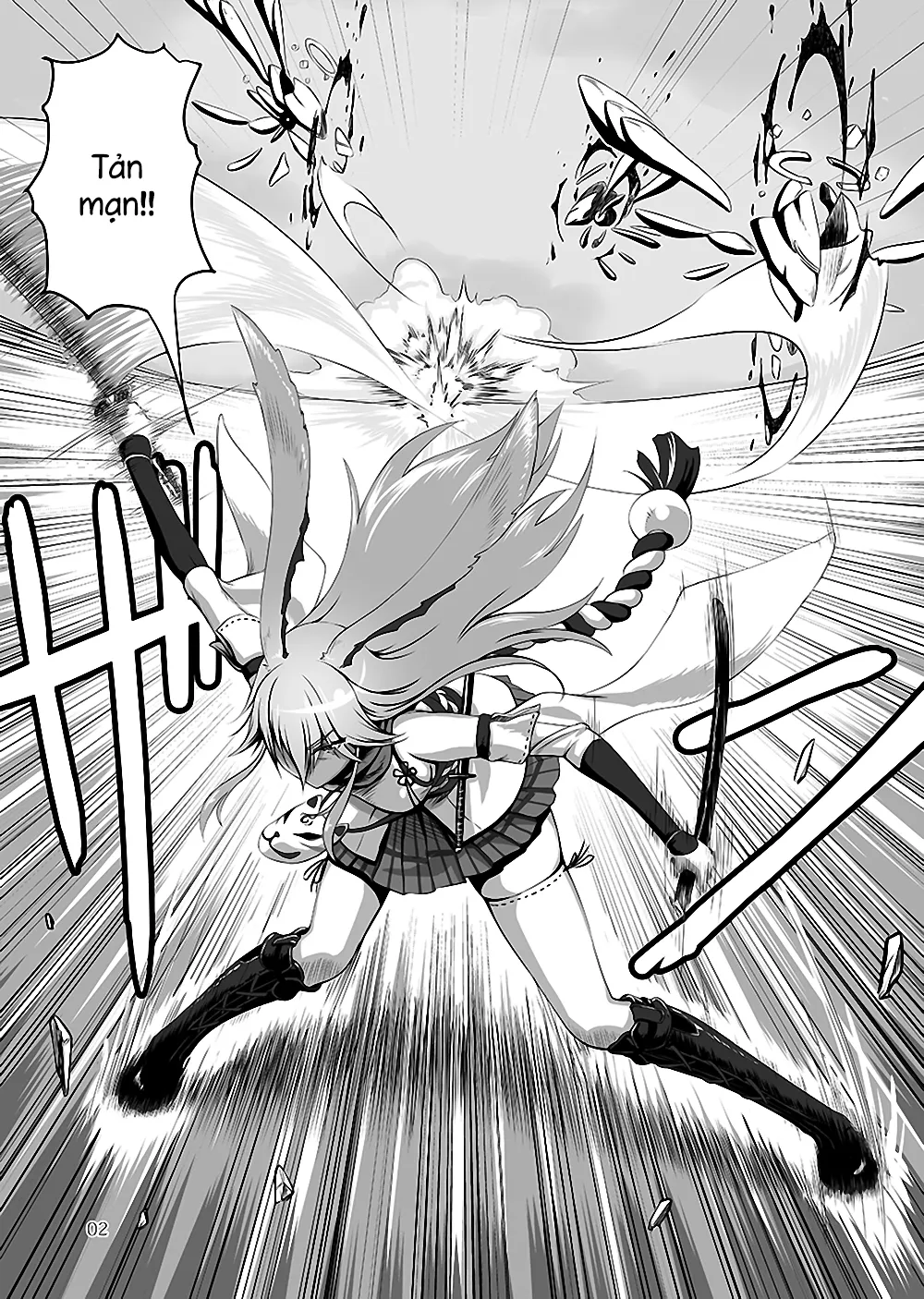 HentaiVN.net - Ảnh 3 - Nenjuu Hatsujouki no Sakura-san (Honkai Impact 3) [年中発情期の桜さん] - Chap 1