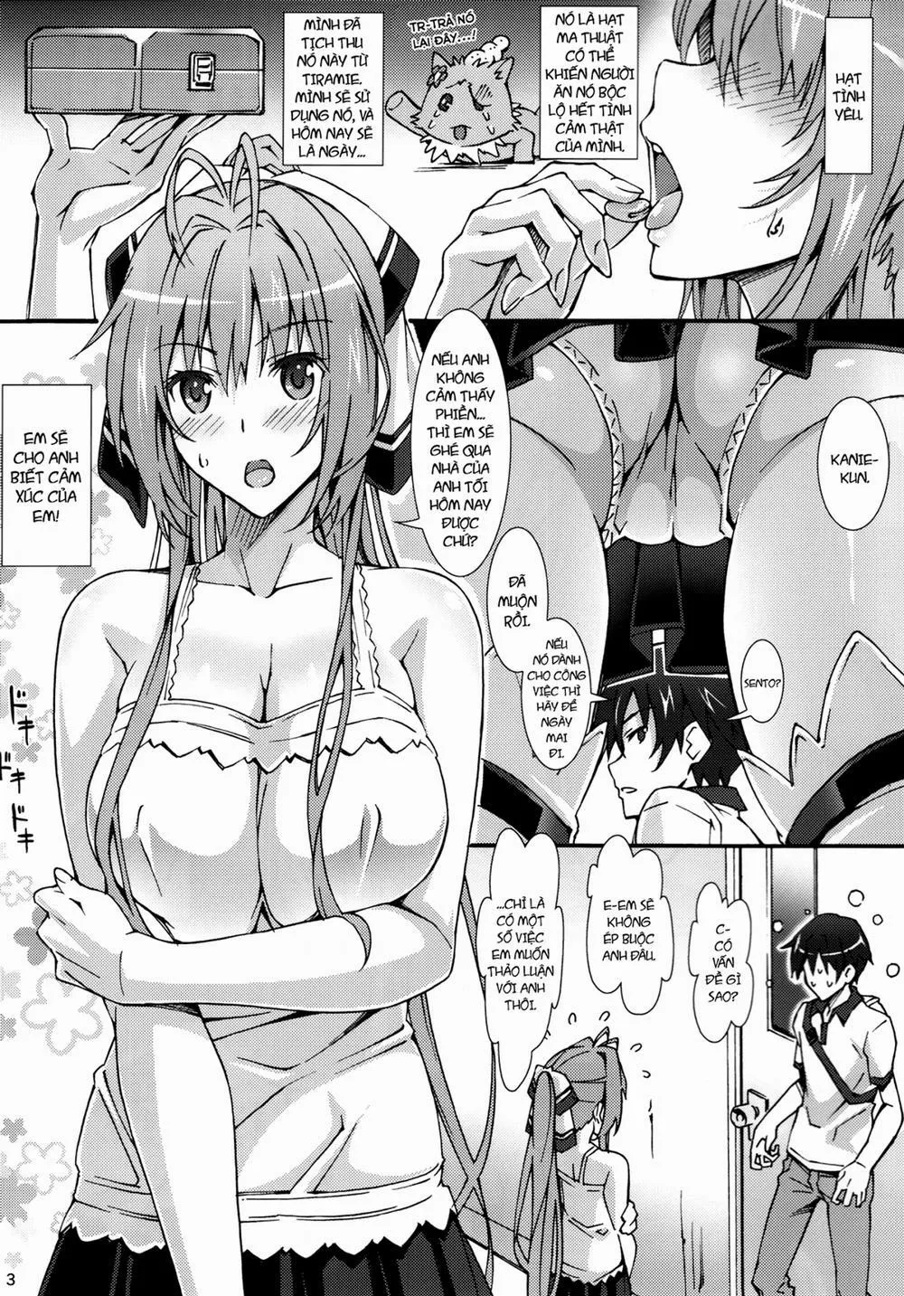 HentaiVN.net - Ảnh 4 - Real Intention (Amagi Brilliant Park) - Chap 1