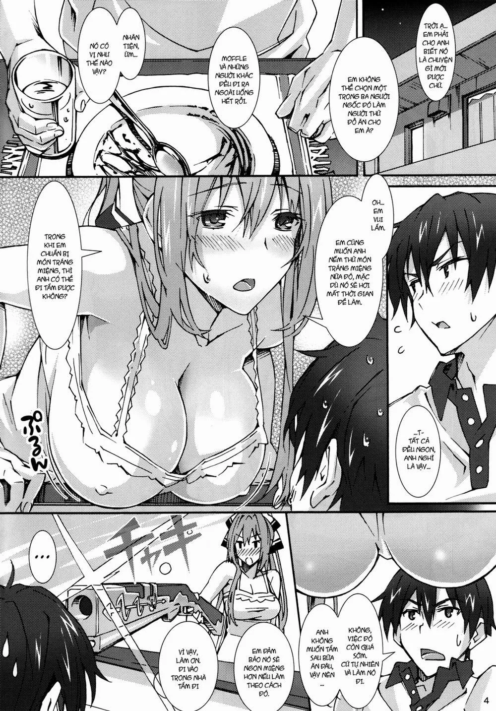 HentaiVN.net - Ảnh 5 - Real Intention (Amagi Brilliant Park) - Chap 1