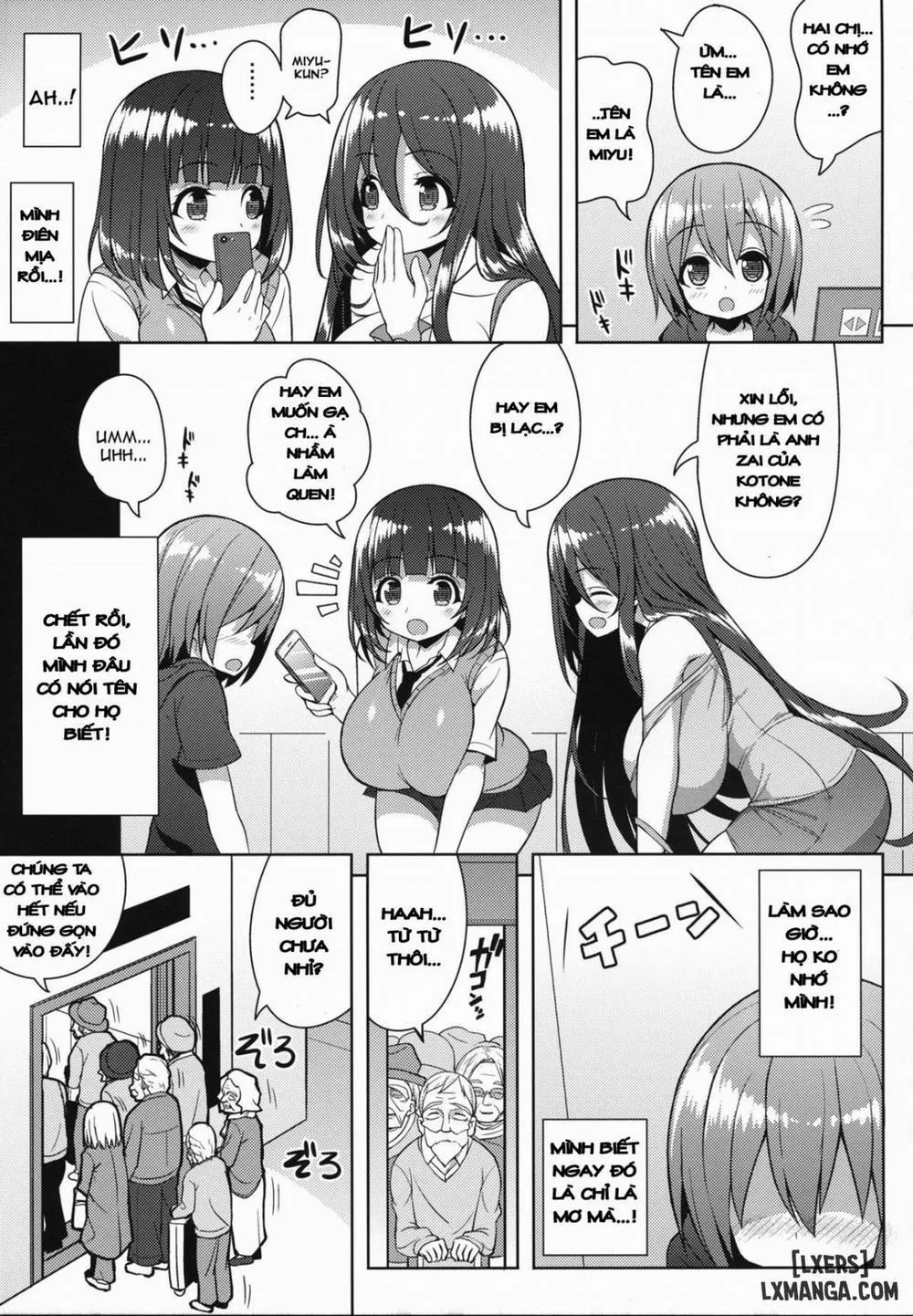 HentaiVN.net - Ảnh 6 - Onee-san to Onee-chan de Sandwich - Chap 1