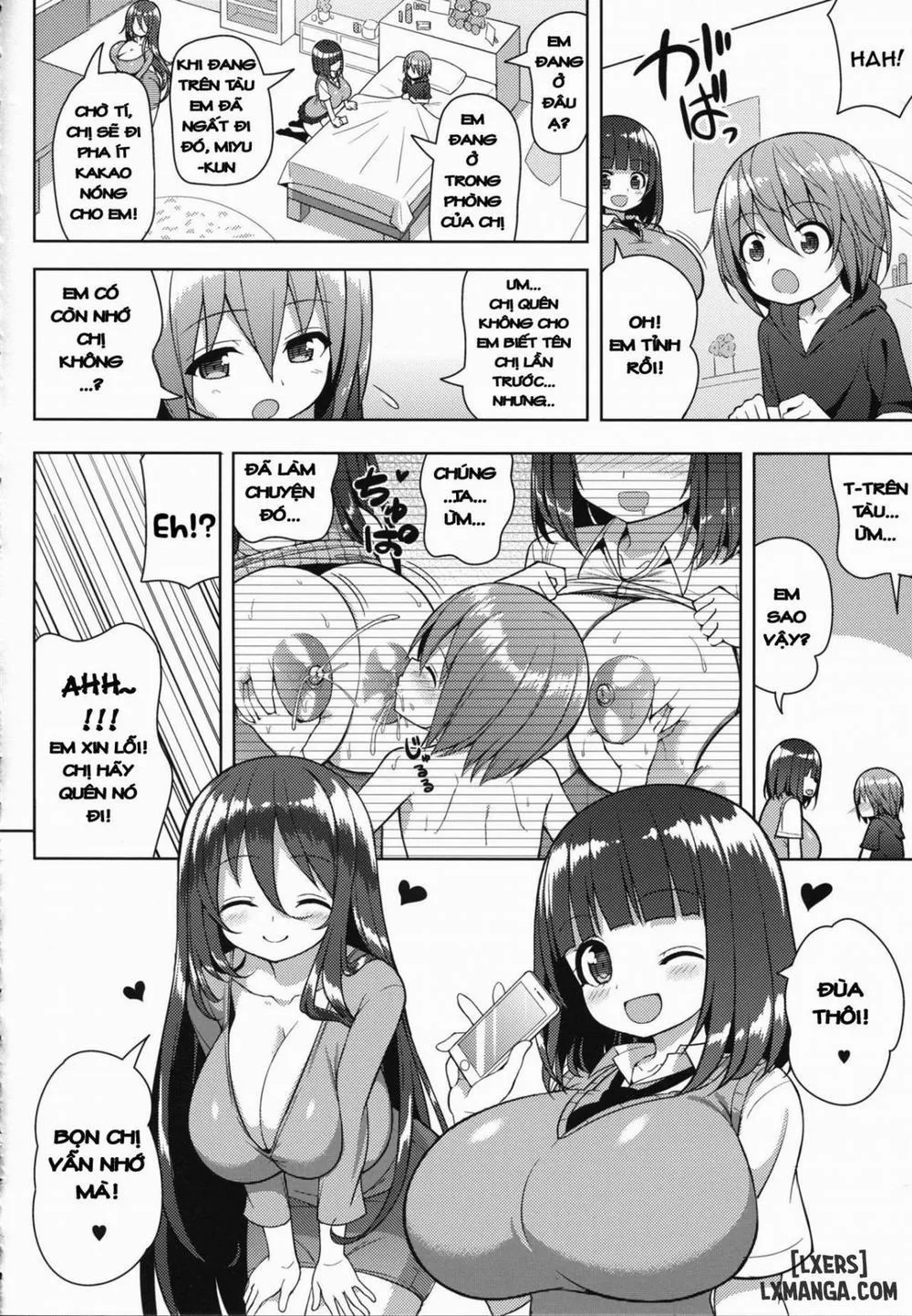HentaiVN.net - Ảnh 9 - Onee-san to Onee-chan de Sandwich - Chap 1