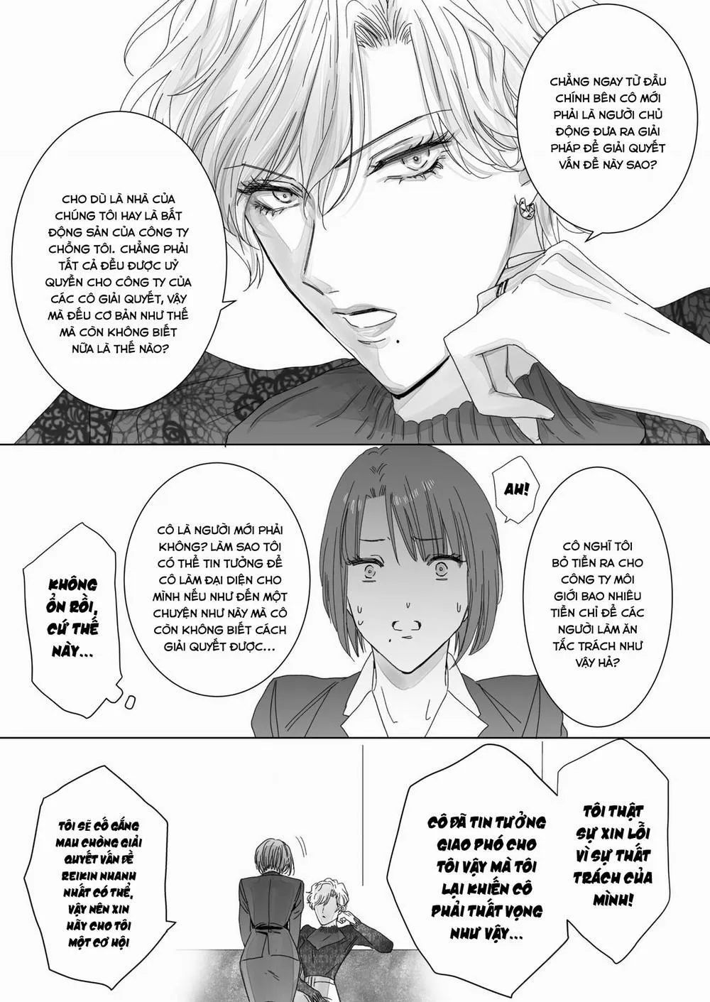 HentaiVN.net - Ảnh 13 - Nonke Onna, Lesbian Hitozuma ni NTR masu - Chap 1