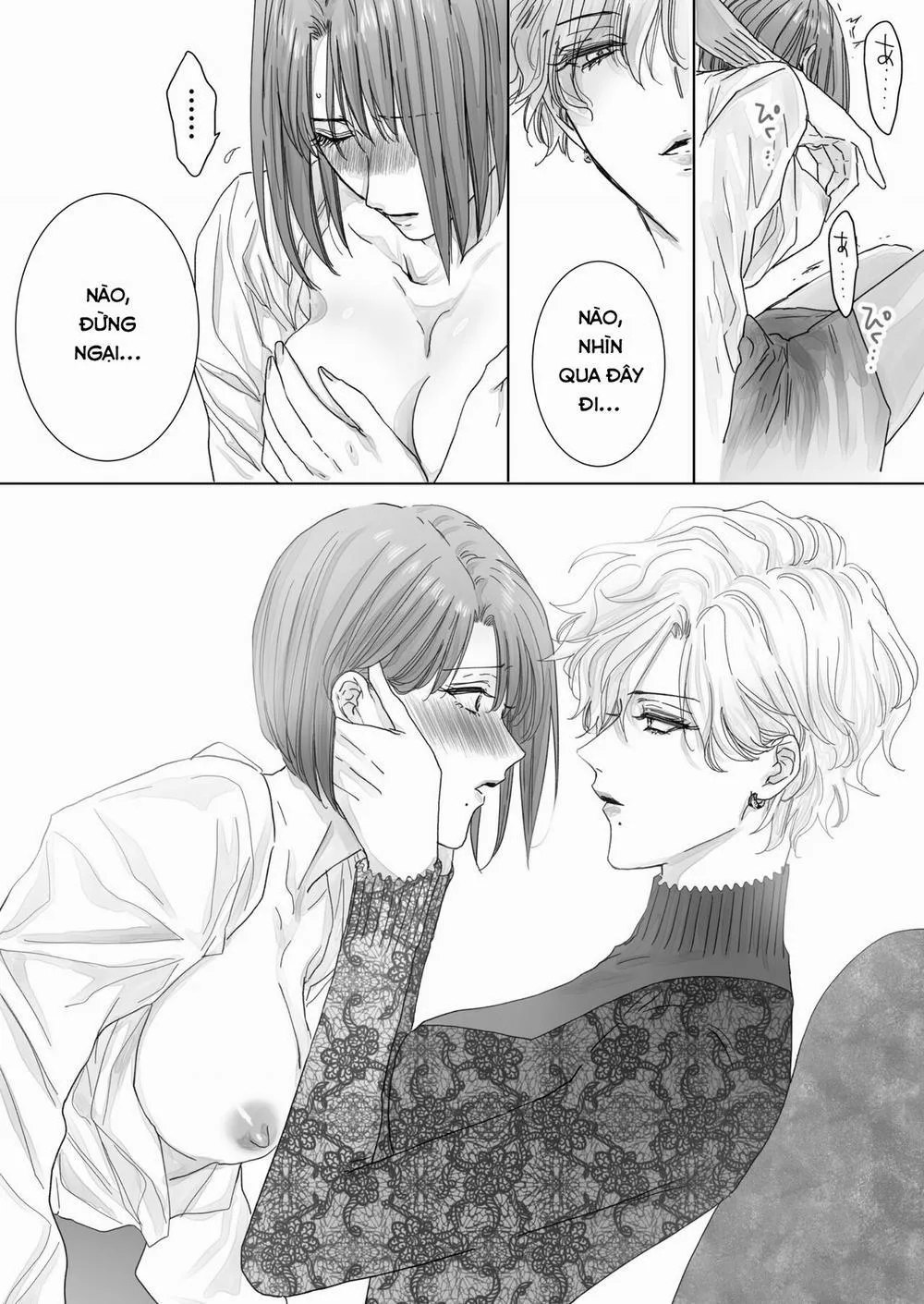 HentaiVN.net - Ảnh 23 - Nonke Onna, Lesbian Hitozuma ni NTR masu - Chap 1