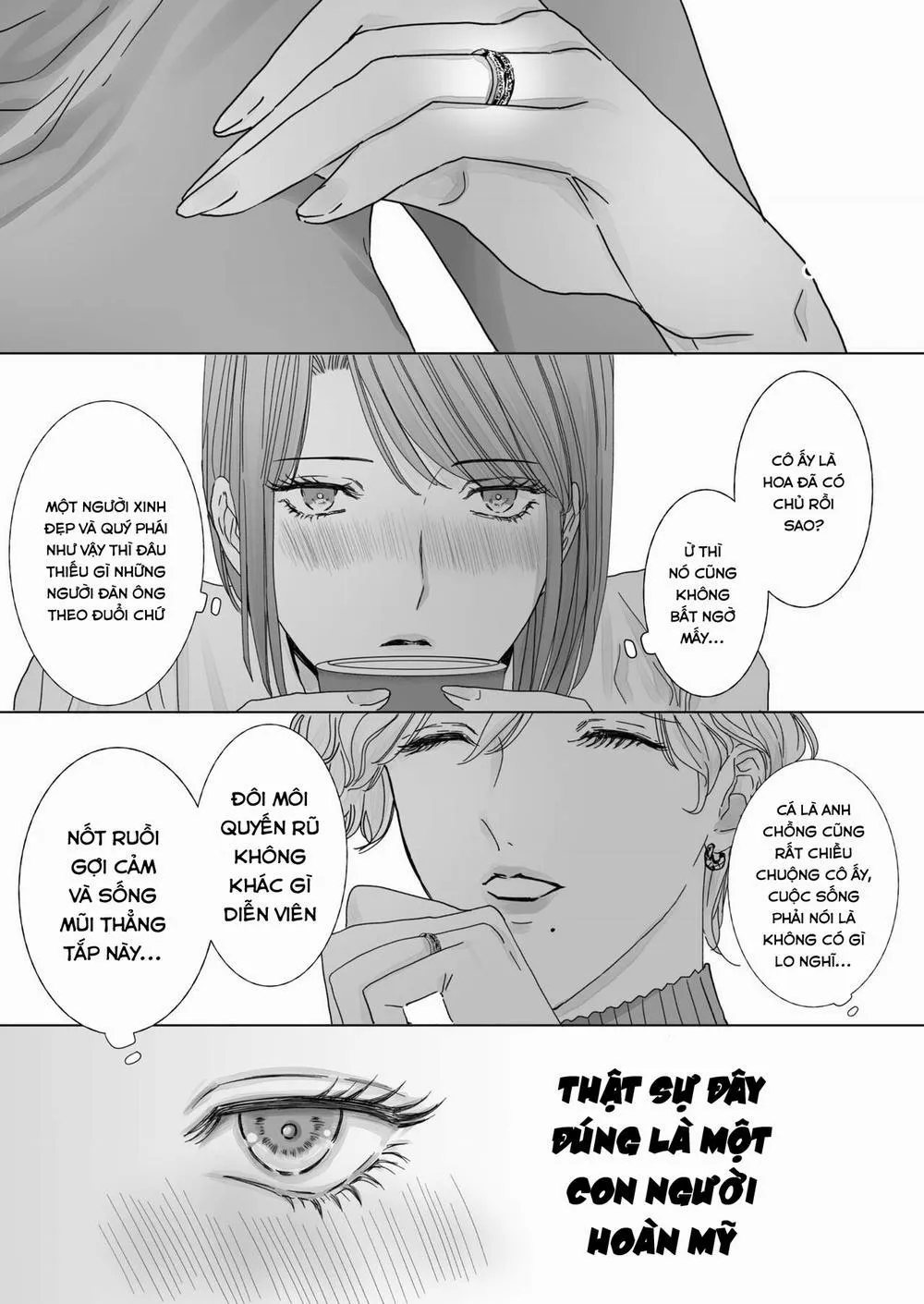 HentaiVN.net - Ảnh 4 - Nonke Onna, Lesbian Hitozuma ni NTR masu - Chap 1