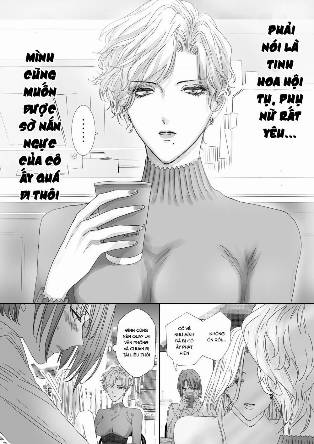 HentaiVN.net - Ảnh 5 - Nonke Onna, Lesbian Hitozuma ni NTR masu - Chap 1