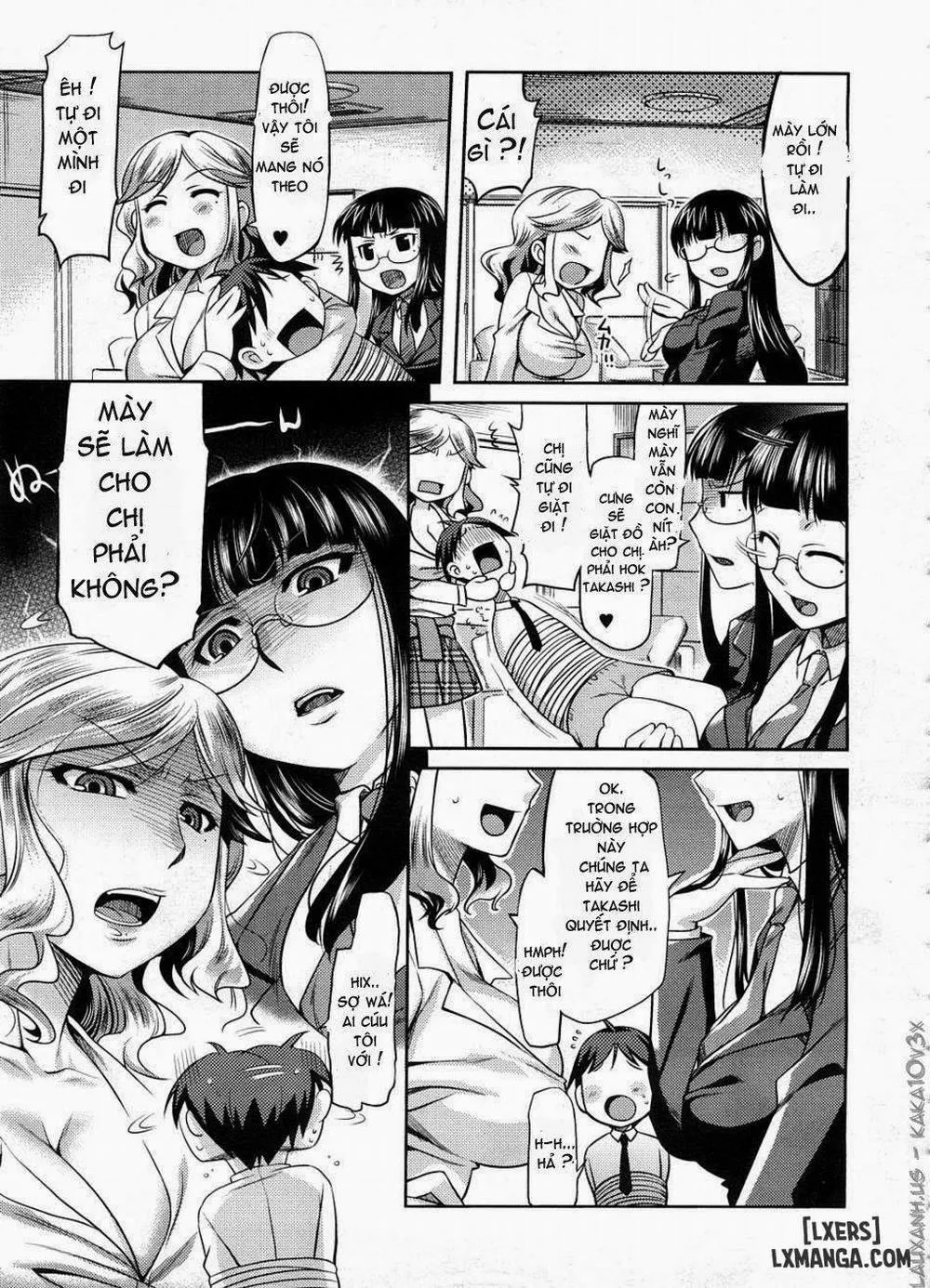 HentaiVN.net - Ảnh 5 - Rumble Sisters - Chap 1