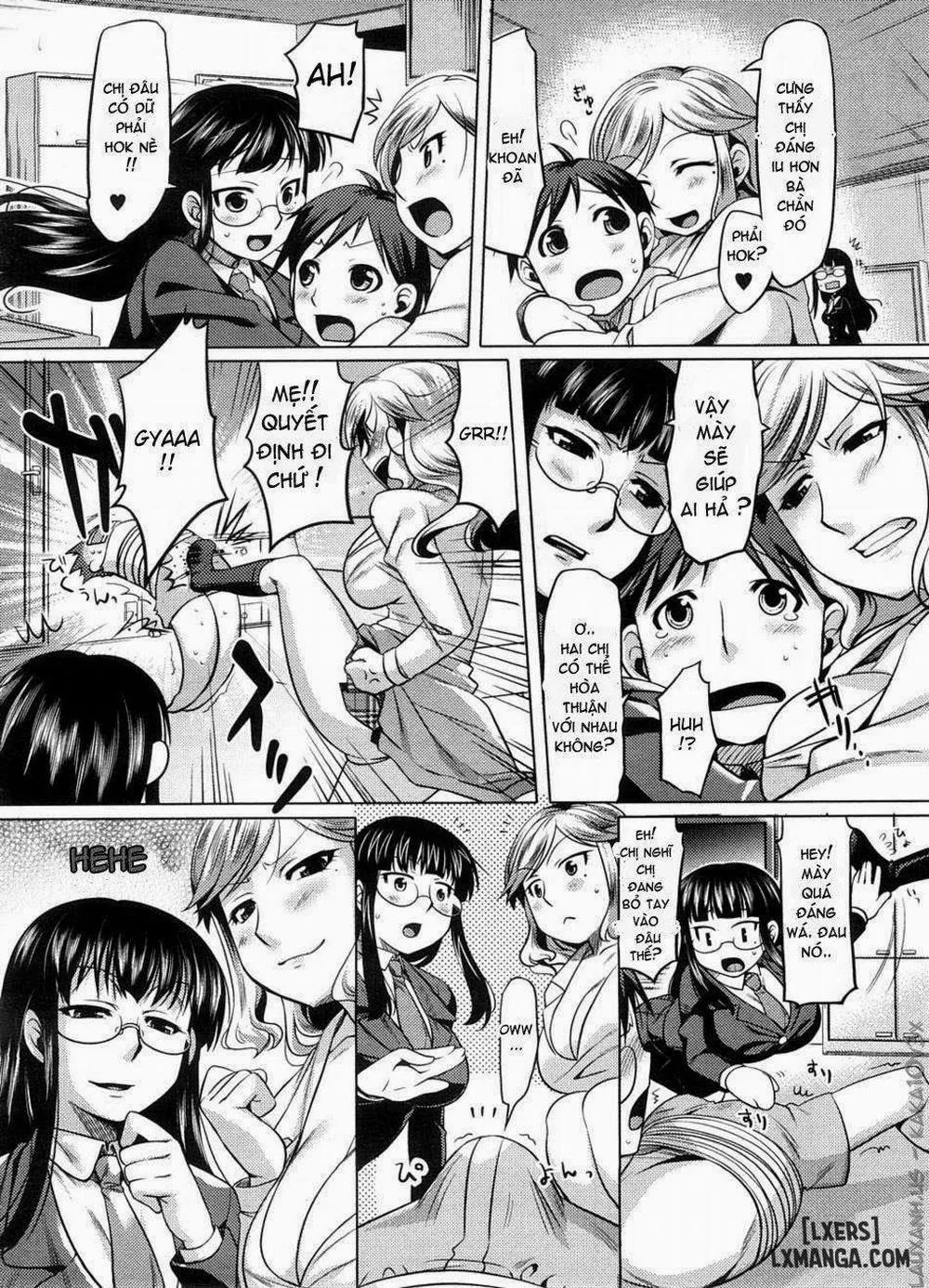 HentaiVN.net - Ảnh 6 - Rumble Sisters - Chap 1