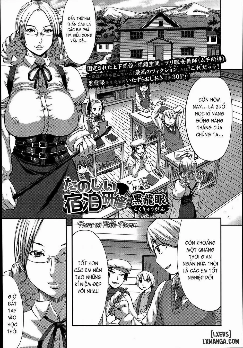 HentaiVN.net - Ảnh 1 - Tanoshii Shukuhaku Kenshuu - Chap 1