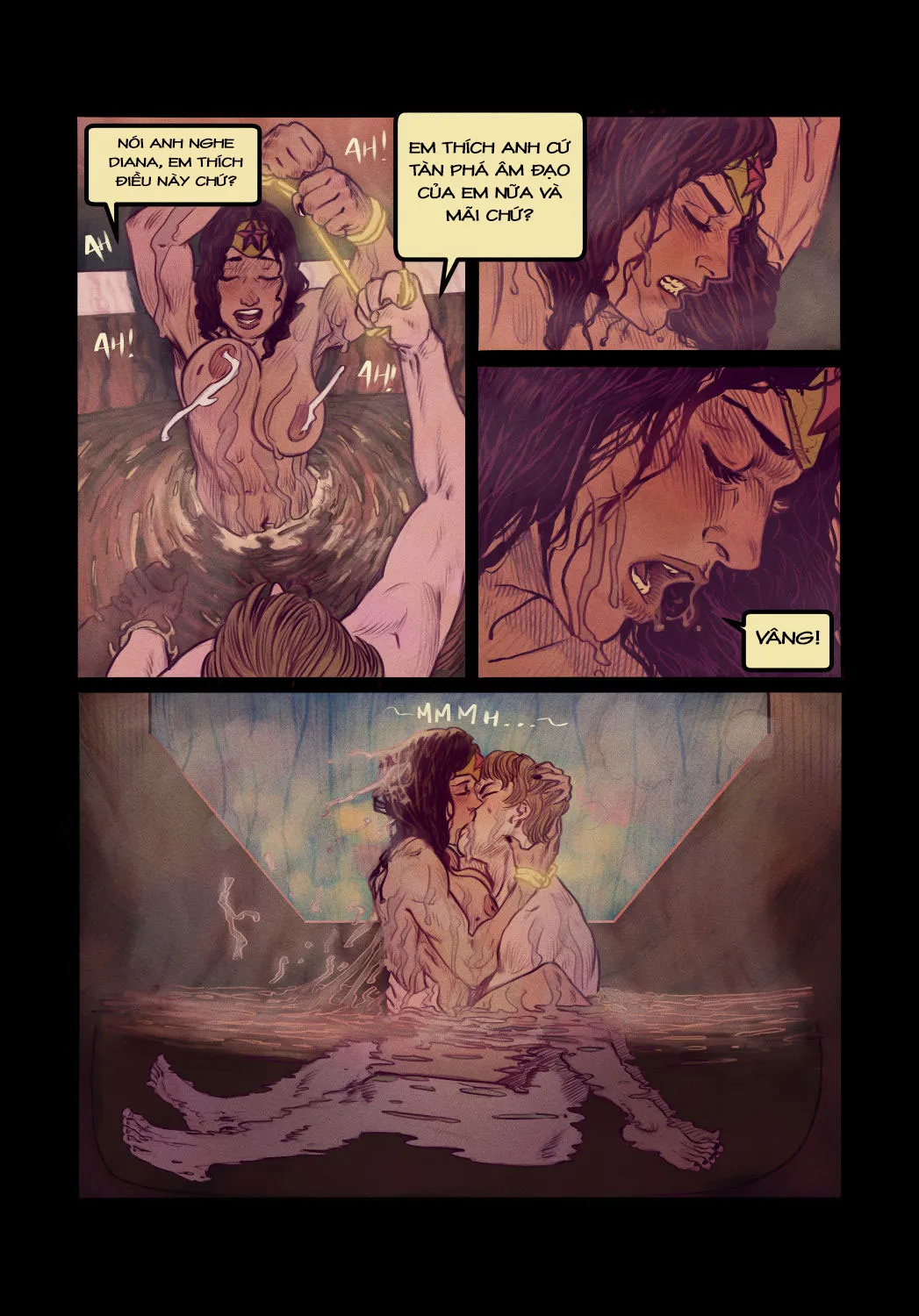 HentaiVN.net - Ảnh 6 - Wonder Woman's Bathroom Break [Tắm cùng Wonder Woman] - Chap 1