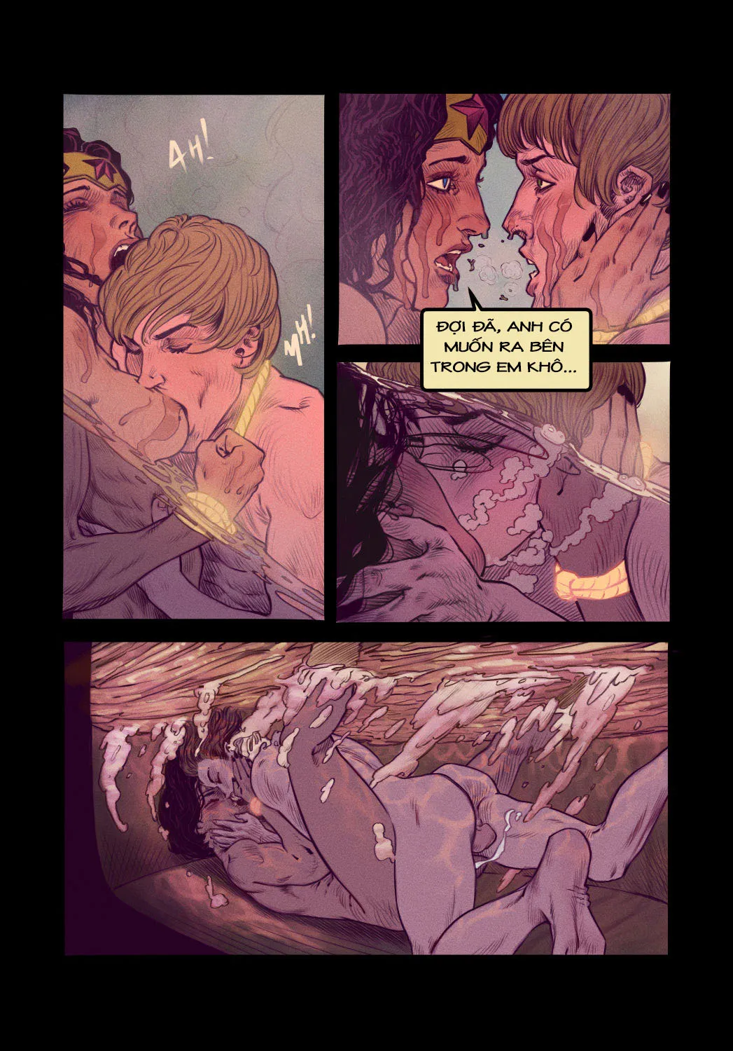 HentaiVN.net - Ảnh 7 - Wonder Woman's Bathroom Break [Tắm cùng Wonder Woman] - Chap 1