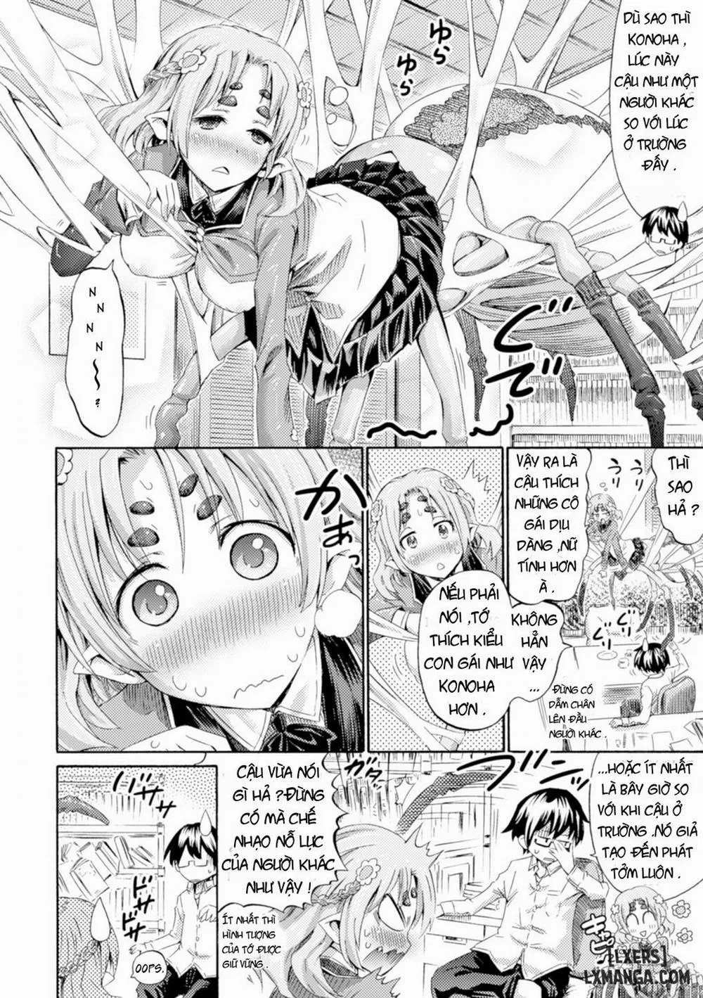 HentaiVN.net - Ảnh 4 - Otonari-san wa Hanagumo Konoha - Chap 1