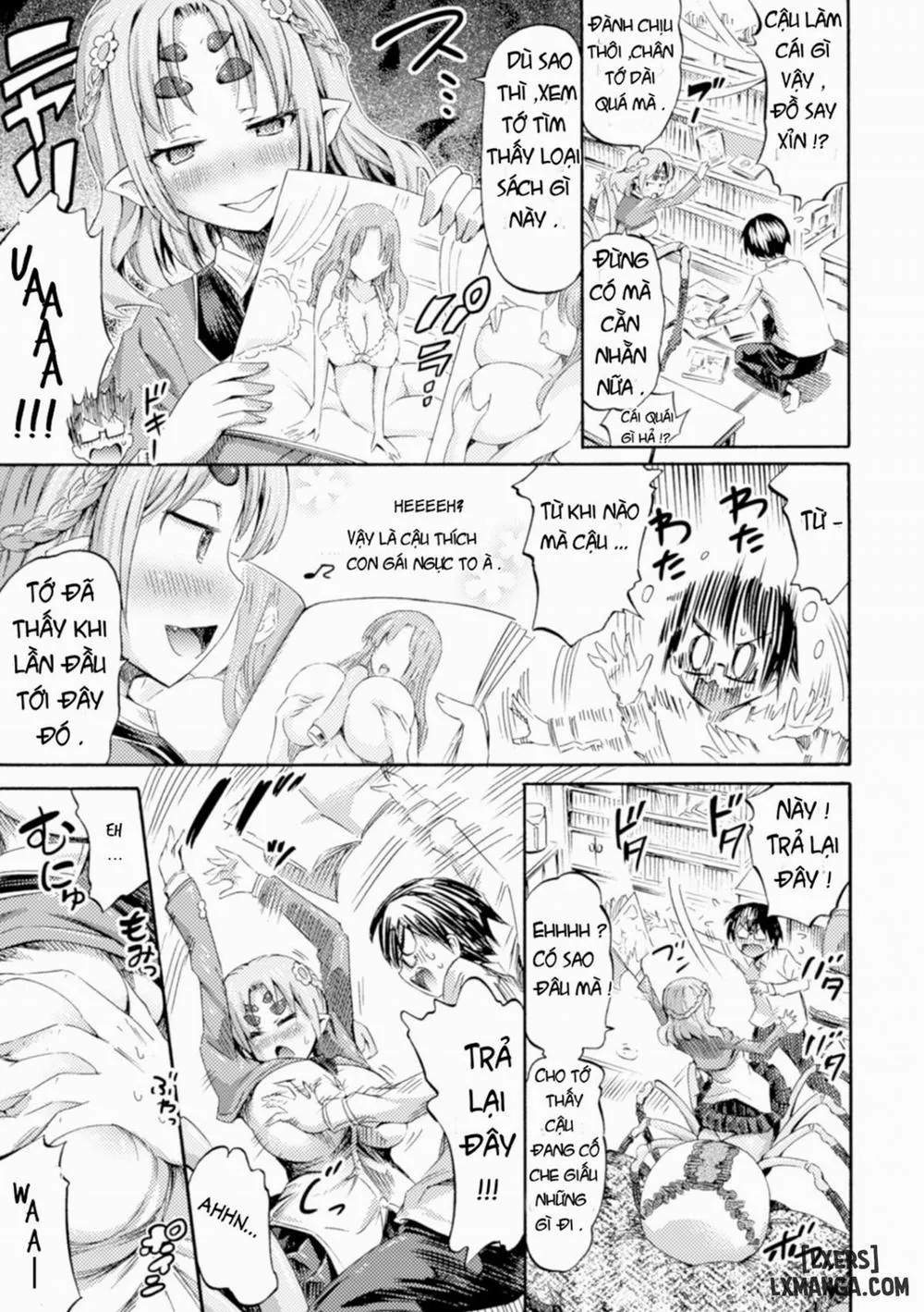 HentaiVN.net - Ảnh 5 - Otonari-san wa Hanagumo Konoha - Chap 1