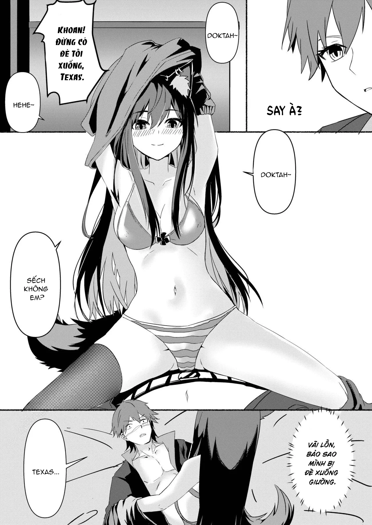 HentaiVN.net - Ảnh 13 - Địt texas nổ cặc [Texas Arknights Doujin 001] - Chap 1