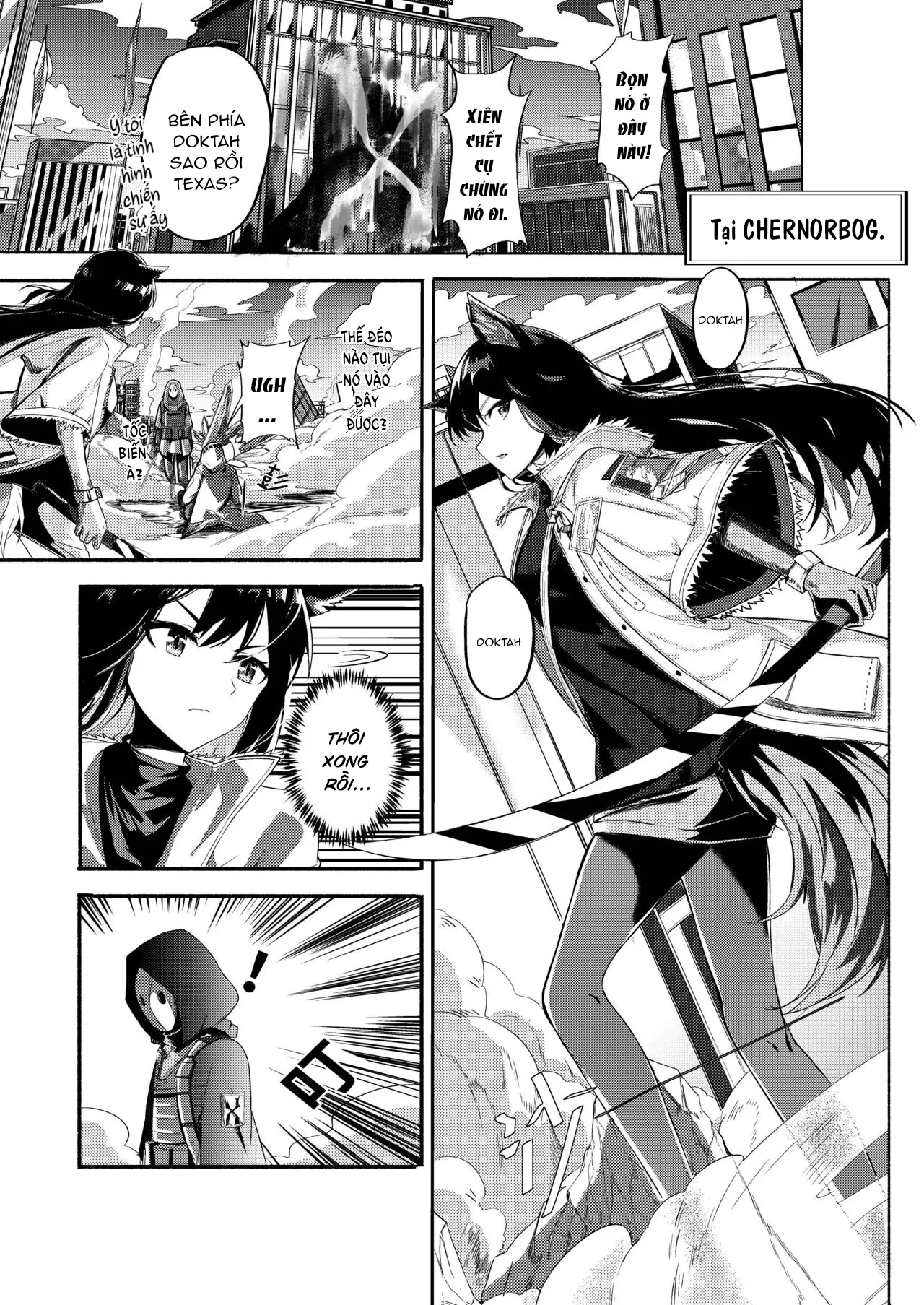 HentaiVN.net - Ảnh 4 - Địt texas nổ cặc [Texas Arknights Doujin 001] - Chap 1