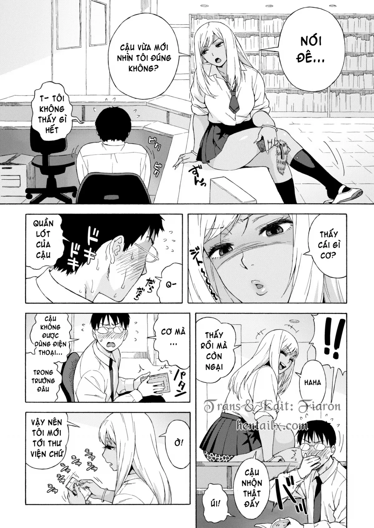 HentaiVN.net - Ảnh 5 - When You’re Feeling Horny You Start Fucking! [Yaritaku nattara Soku Hamessho!] - Chap 1