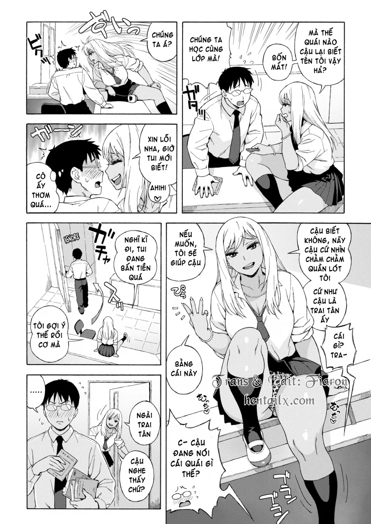 HentaiVN.net - Ảnh 6 - When You’re Feeling Horny You Start Fucking! [Yaritaku nattara Soku Hamessho!] - Chap 1