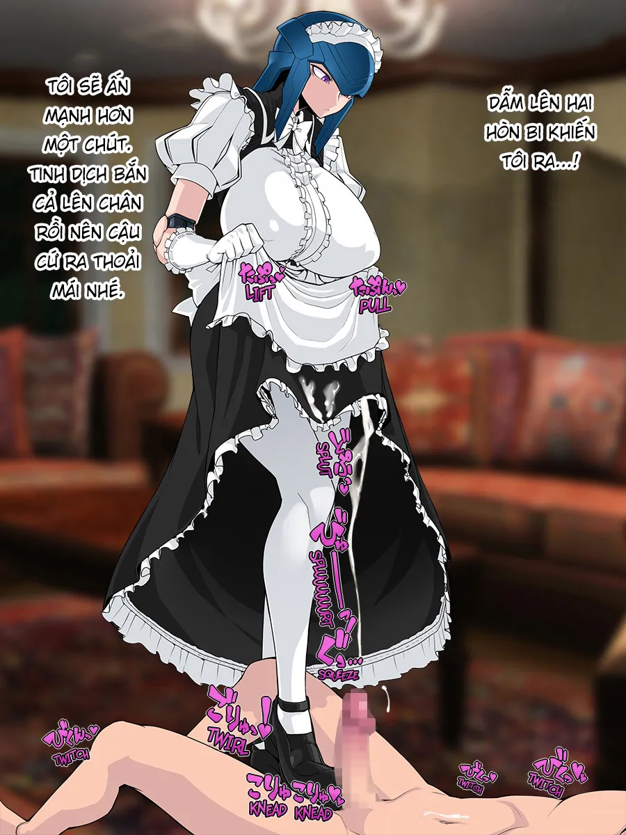 HentaiVN.net - Ảnh 24 - Maid Android No Jimuteki Sei Shori [Monmushu House Gaiden] - Chap 1