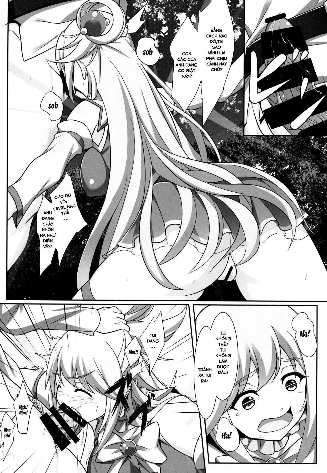HentaiVN.net - Ảnh 11 - Mizu no Megami-sama no Junan (Kono Subarashii Sekai ni Syukufuku o!) [A Water Goddess's Suffering] - Chap 1
