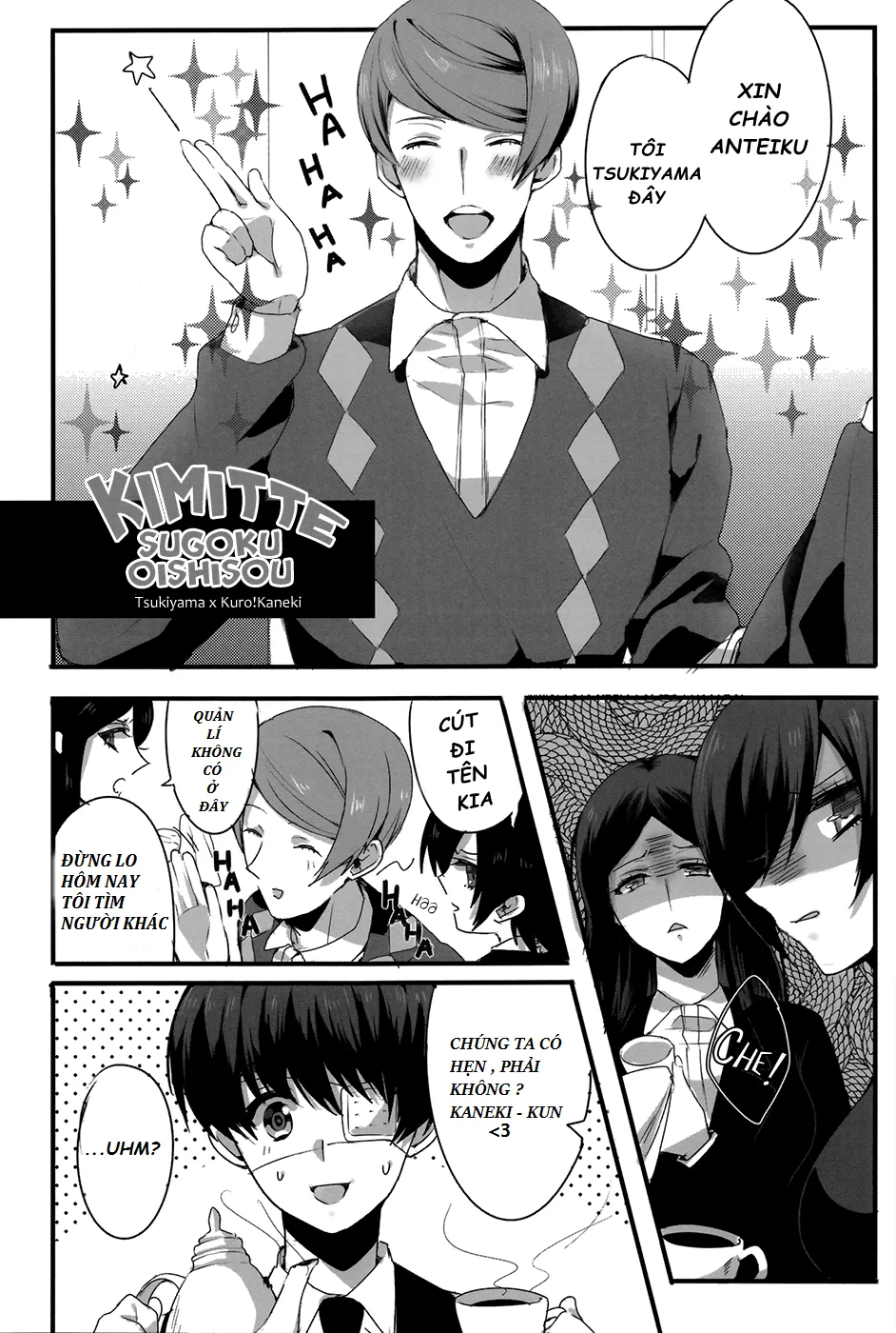 HentaiVN.net - Ảnh 3 - Kimitte Sugoku Oishisou (Tokyo Ghoul) - Chap 1