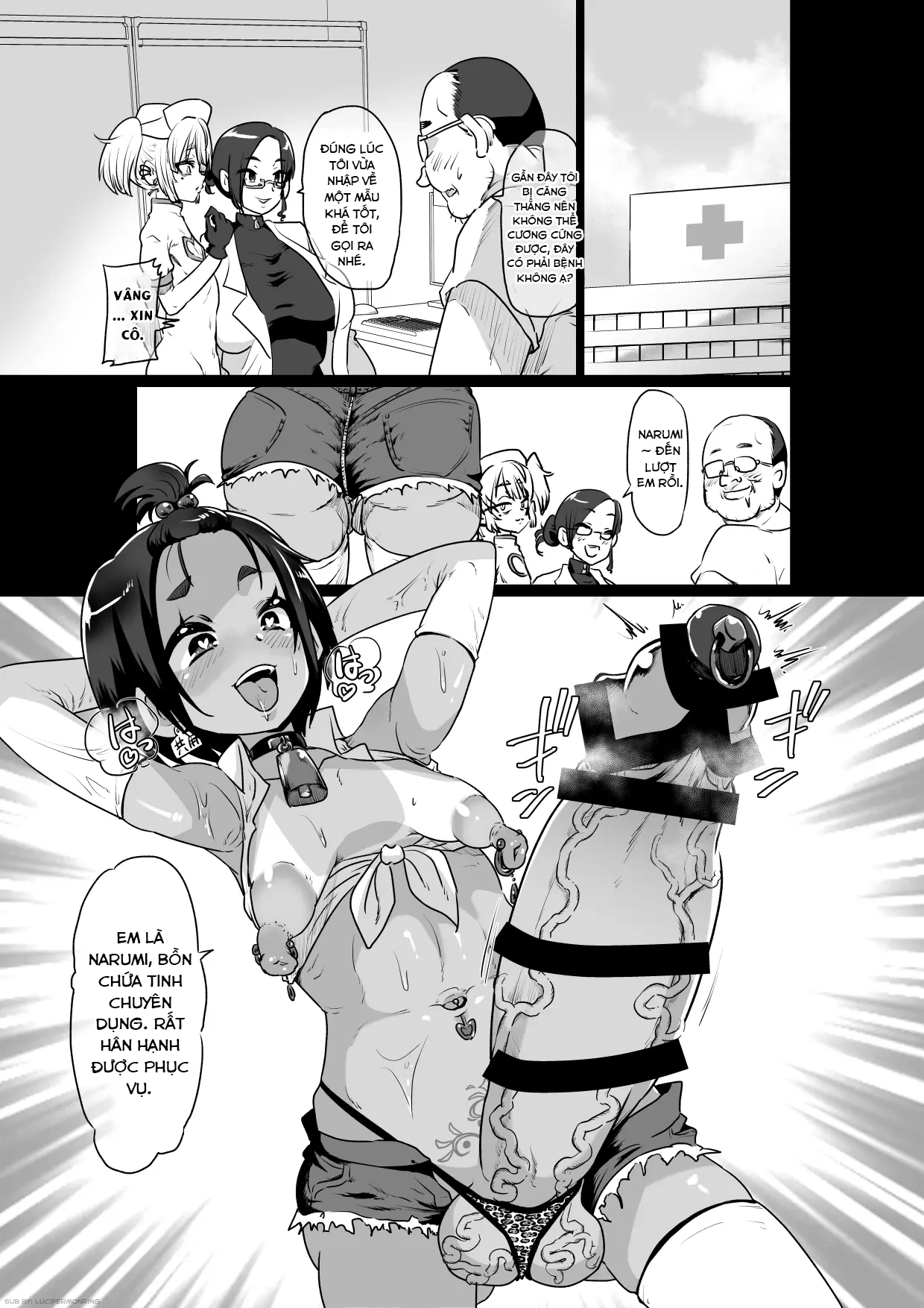 HentaiVN.net - Ảnh 51 - [Nikuyakitei (Nikuyaki)] Mesuiki Shinsatsushitsu+ | Femboy cum clinic - Chap 1