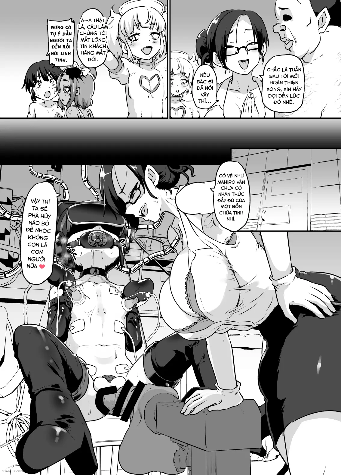 HentaiVN.net - Ảnh 28 - [Nikuyakitei (Nikuyaki)] Mesuiki Shinsatsushitsu+ | Femboy cum clinic - Chap 2