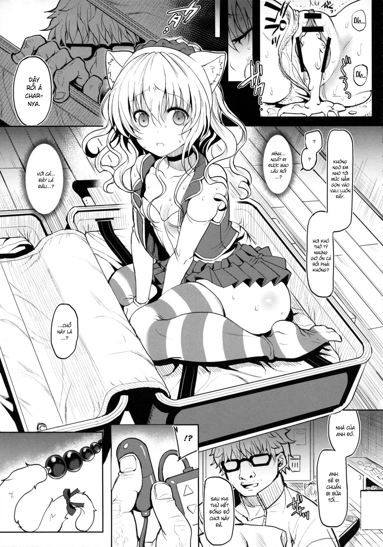 HentaiVN.net - Ảnh 9 - Nekomimi Idol o Omochikaeri Shite Mita [ネコミミアイドルをお持ち帰りしてみた] - Chap 1