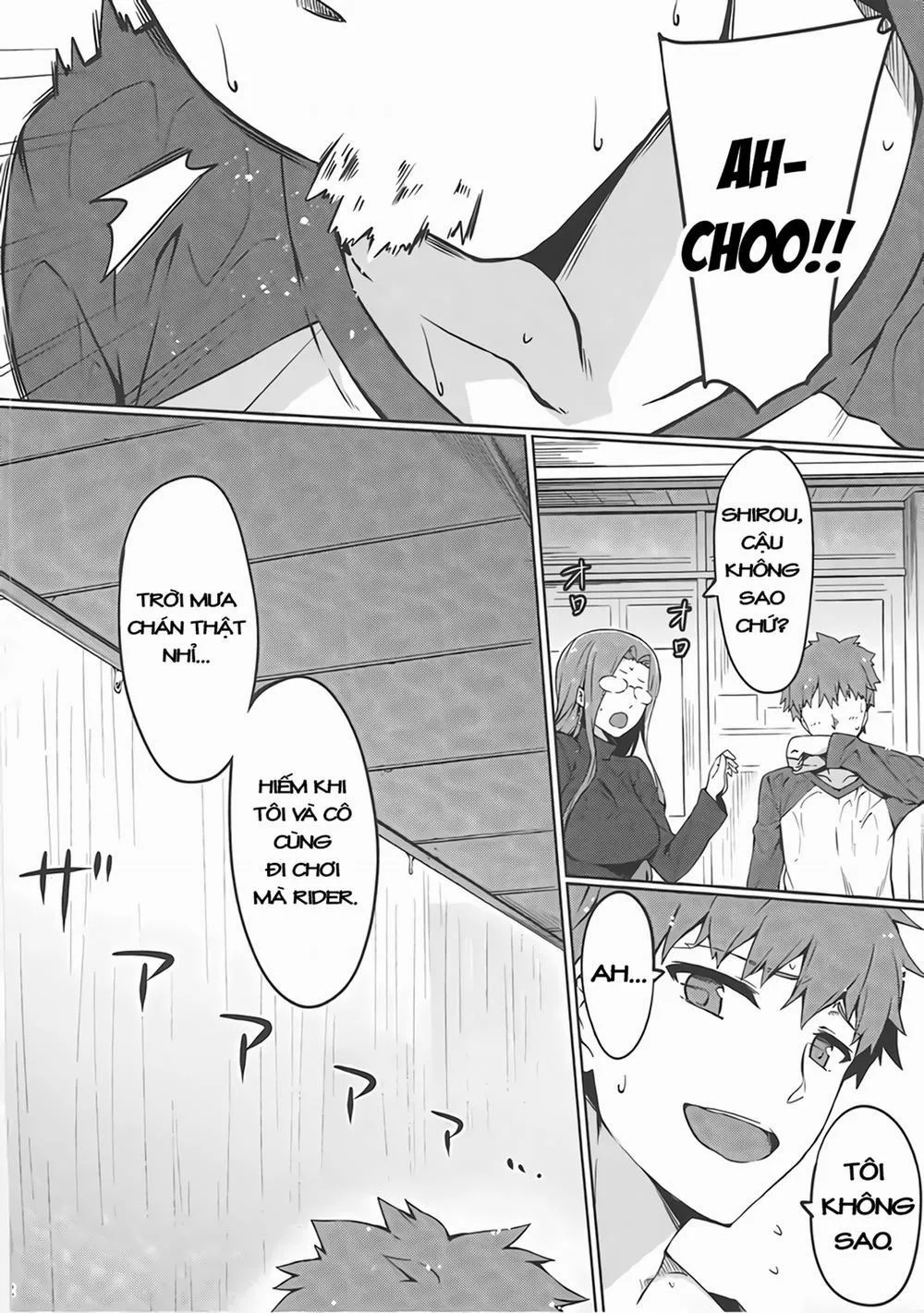 HentaiVN.net - Ảnh 4 - Rider-San To Love Hotel. (Fate Stay Night) - Chap 1